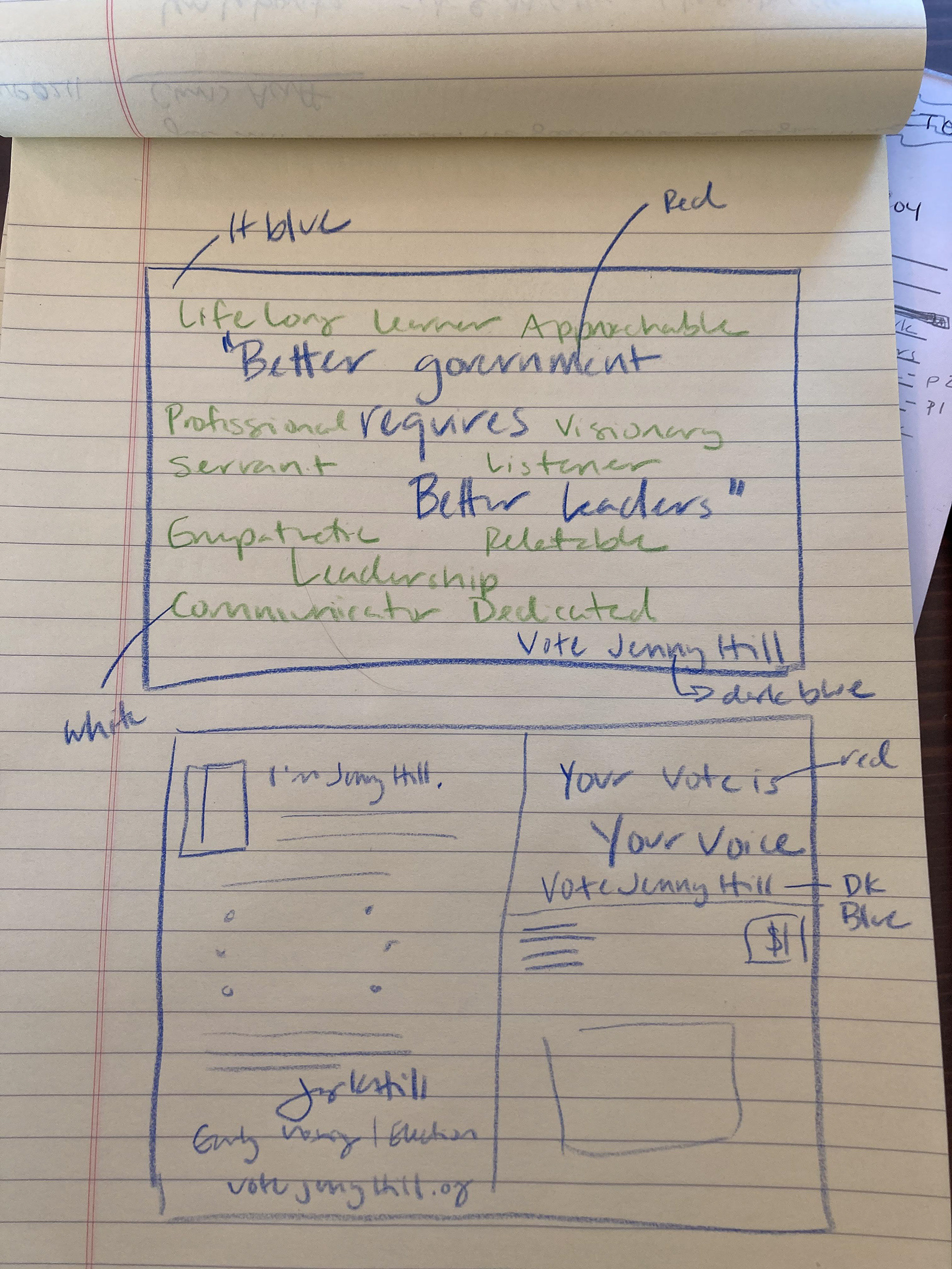 Initial Client Sketch
