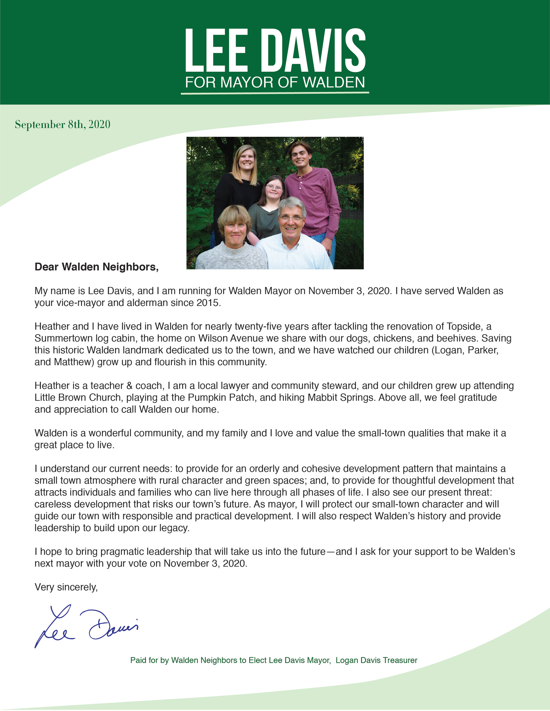Introduction Letter