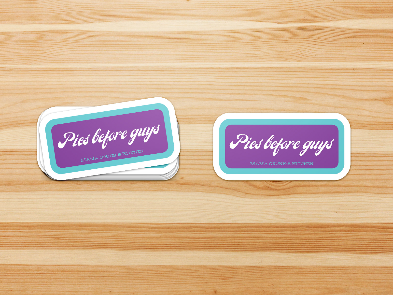 Sticker Mockups 2