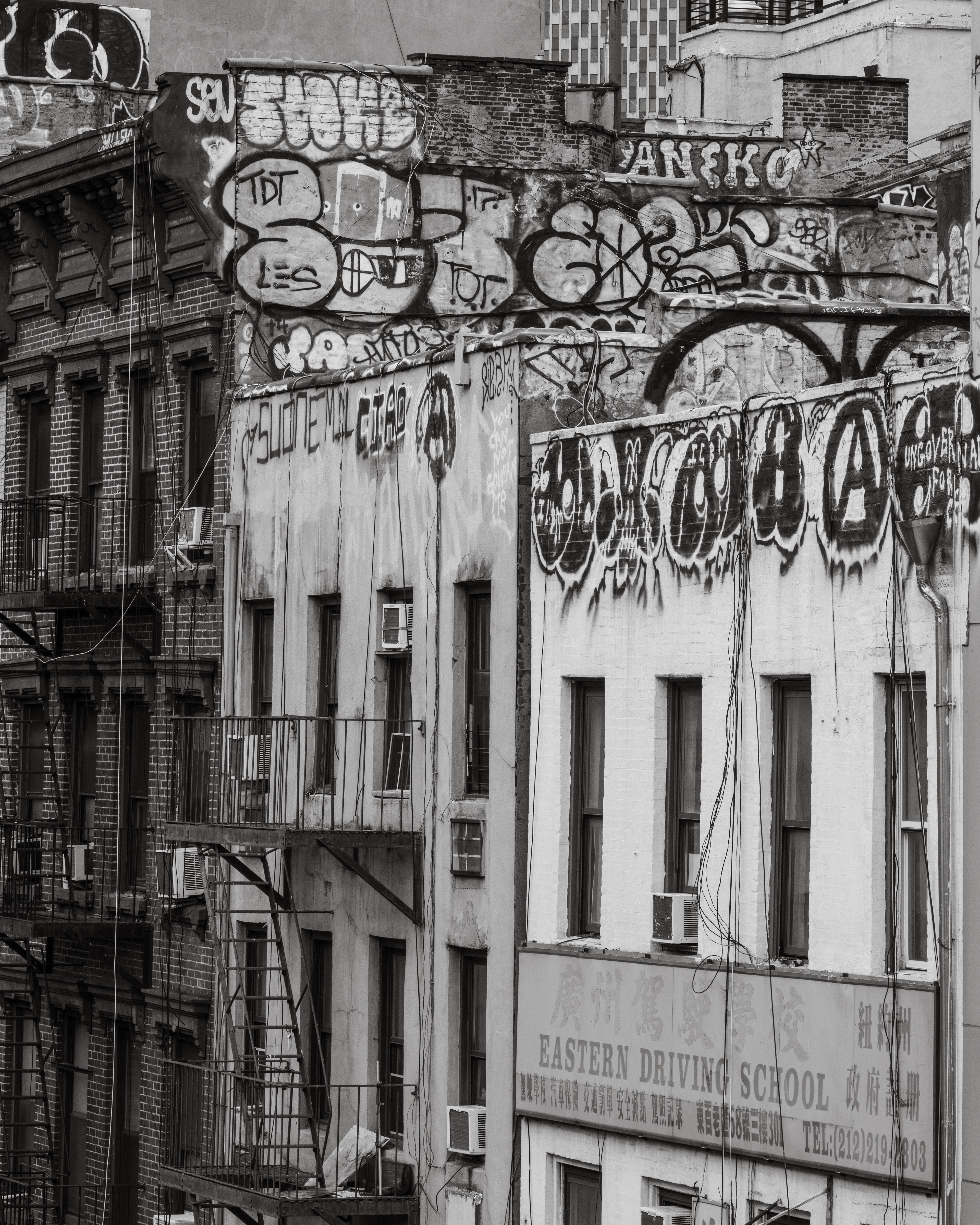 Graffiti of Chinatown