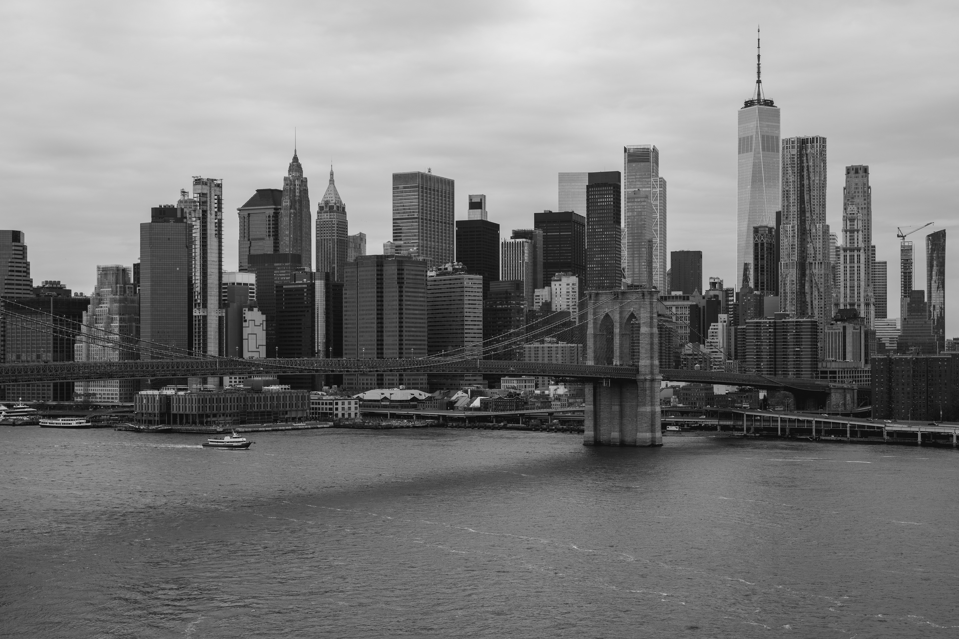 Manhattan and Brooklyn Bridge