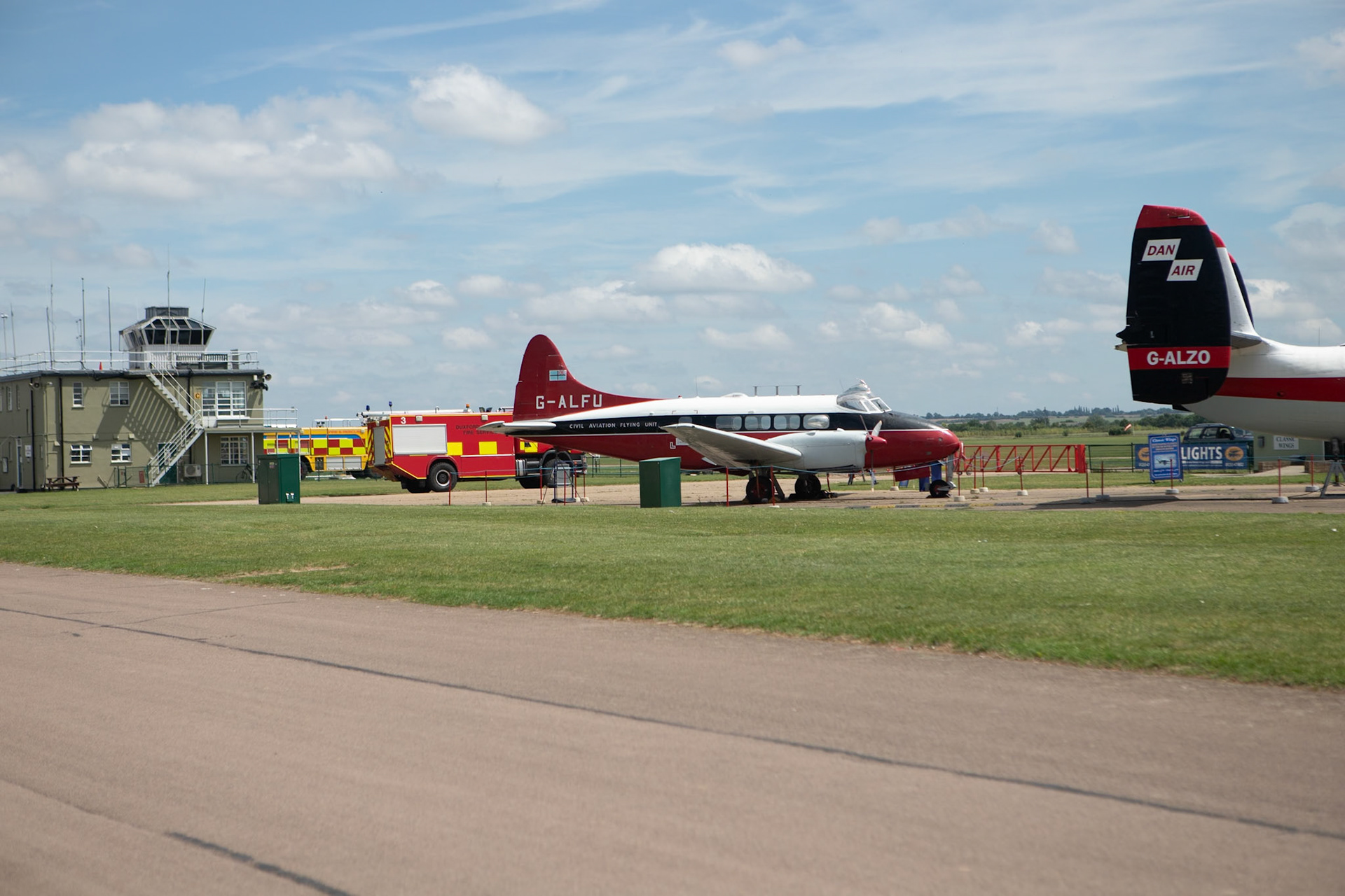 The de Havilland DH.104 Dove is a British short-haul airliner developed and manufactured by de Havilland. The design, which was a monoplane successor to the pre-war Dragon Rapide biplane, came about from the Brabazon Committee report which, amongst other aircraft types, called for a British-designed short-haul feeder for airlines