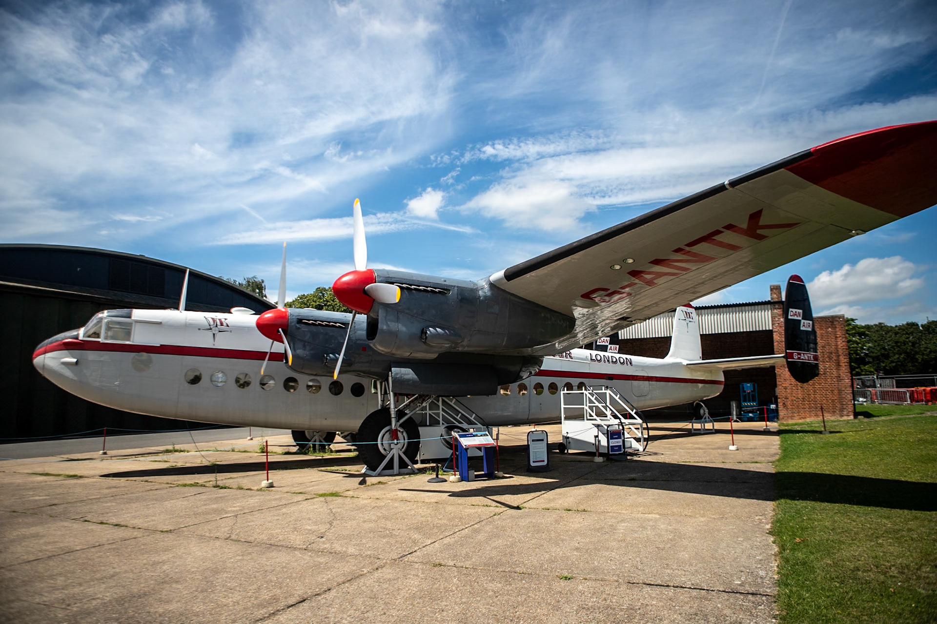 The Avro 691 Lancastrian was a British and Canadian passenger and mail transport aircraft of the 1940s and 1950s developed from the Avro Lancaster heavy bomber.