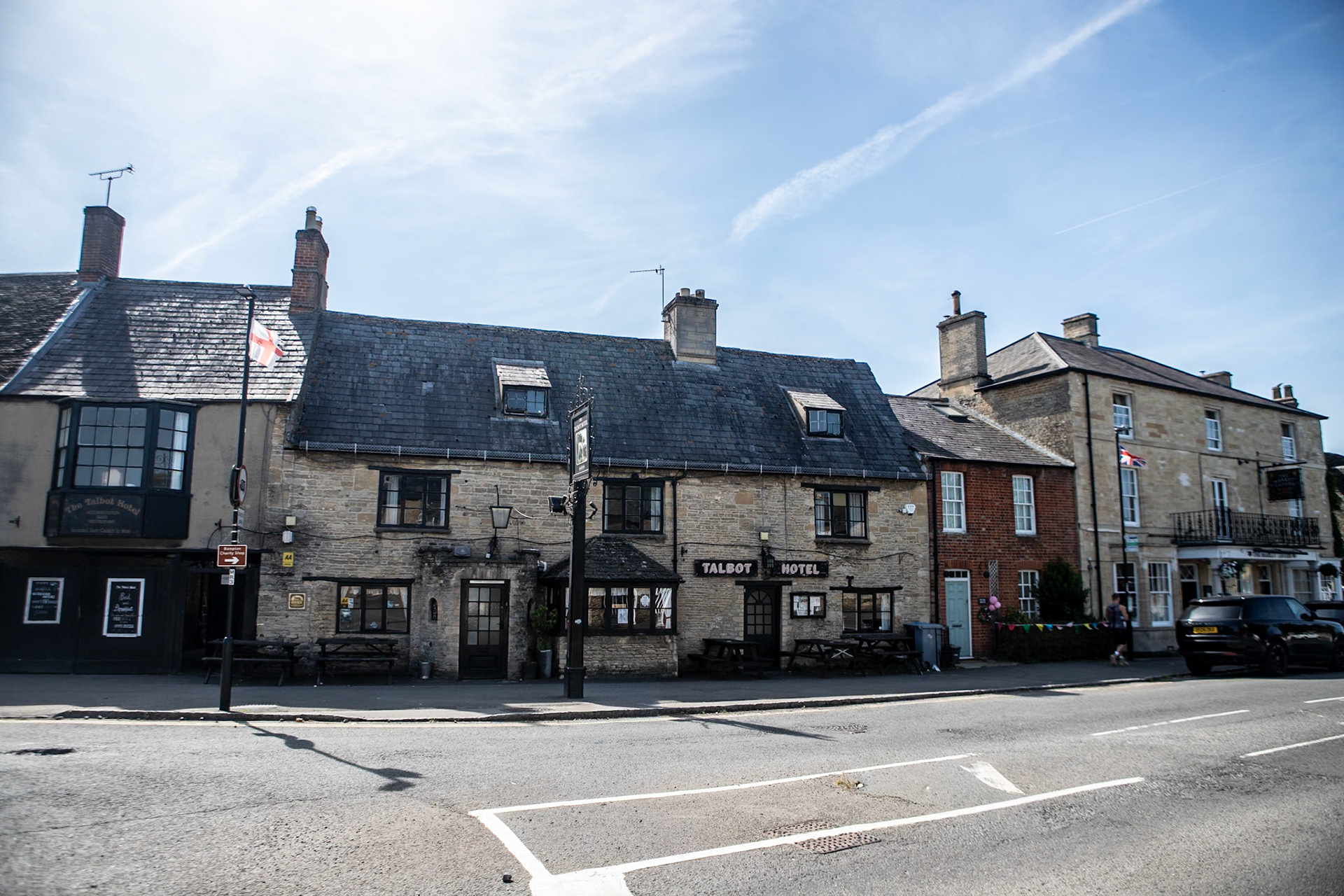 Bampton is a historic market town (also known as Bampton-in-the-Bush) best known as the real-world filming location for the village in Downton Abbey. It dates back to the Domesday Book of 1086