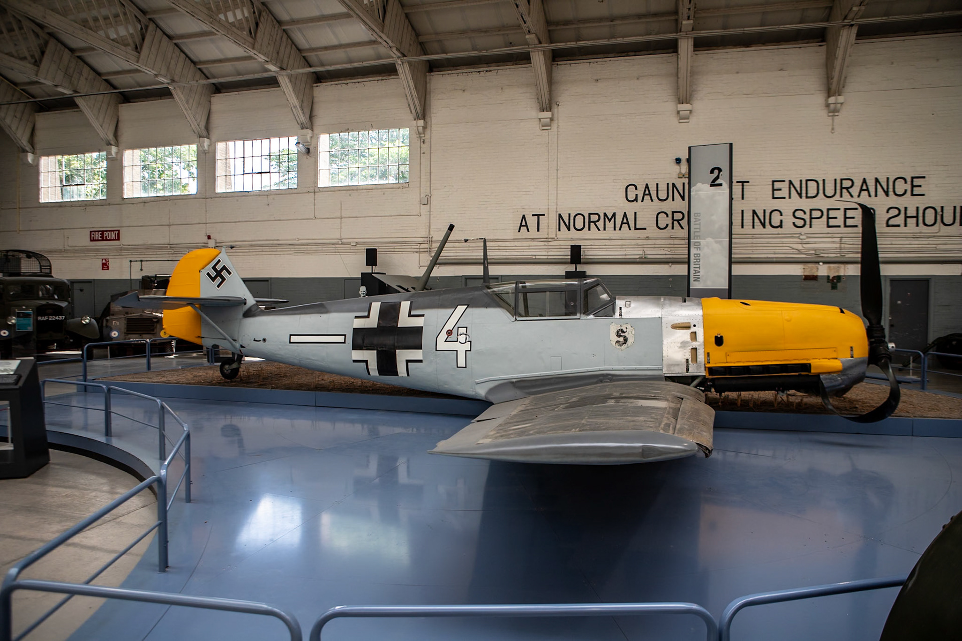 The Messerschmitt Bf 109 is a monoplane fighter aircraft that was designed and initially produced by the German aircraft manufacturer Bayerische Flugzeugwerke (BFW).