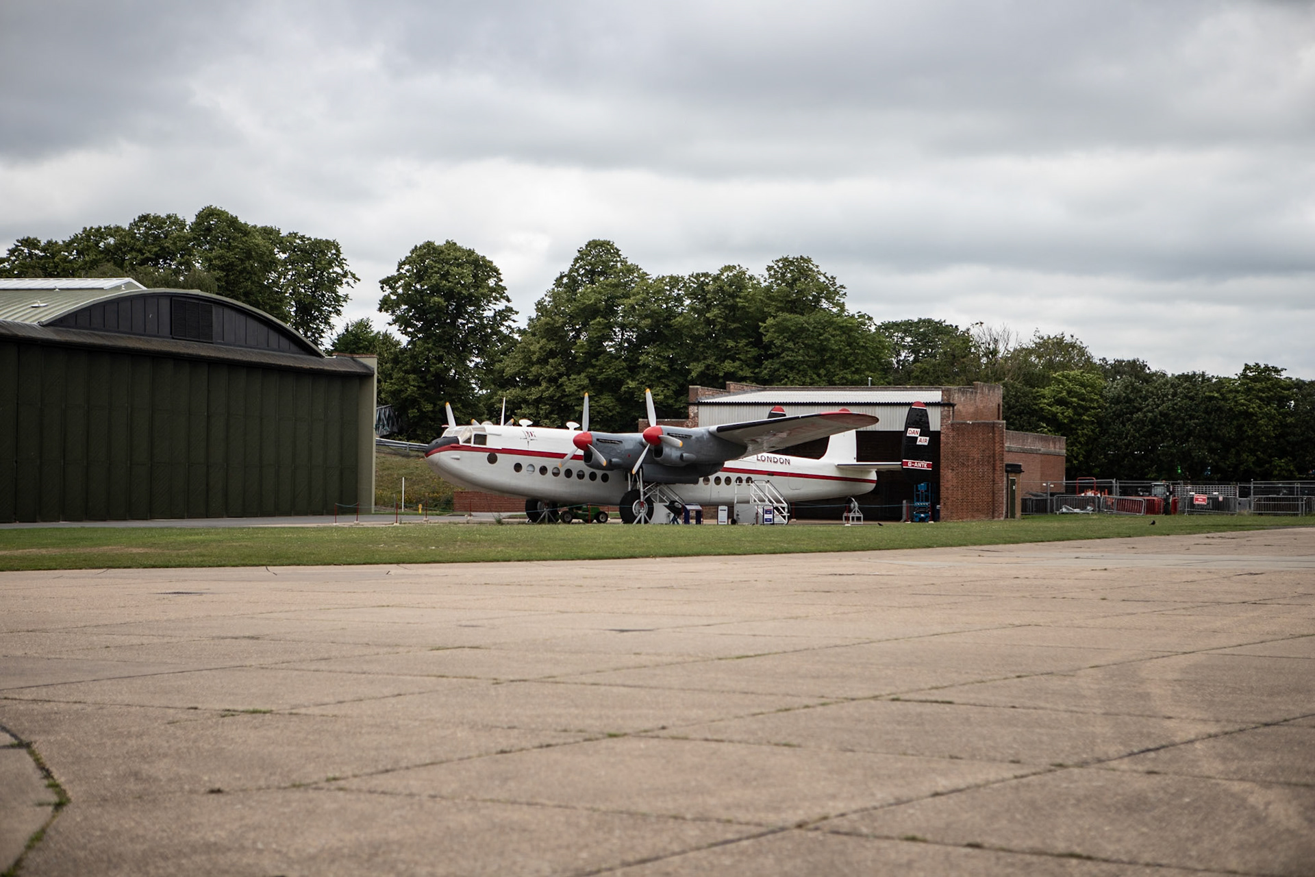 The Avro 691 Lancastrian was a British and Canadian passenger and mail transport aircraft of the 1940s and 1950s developed from the Avro Lancaster heavy bomber.
