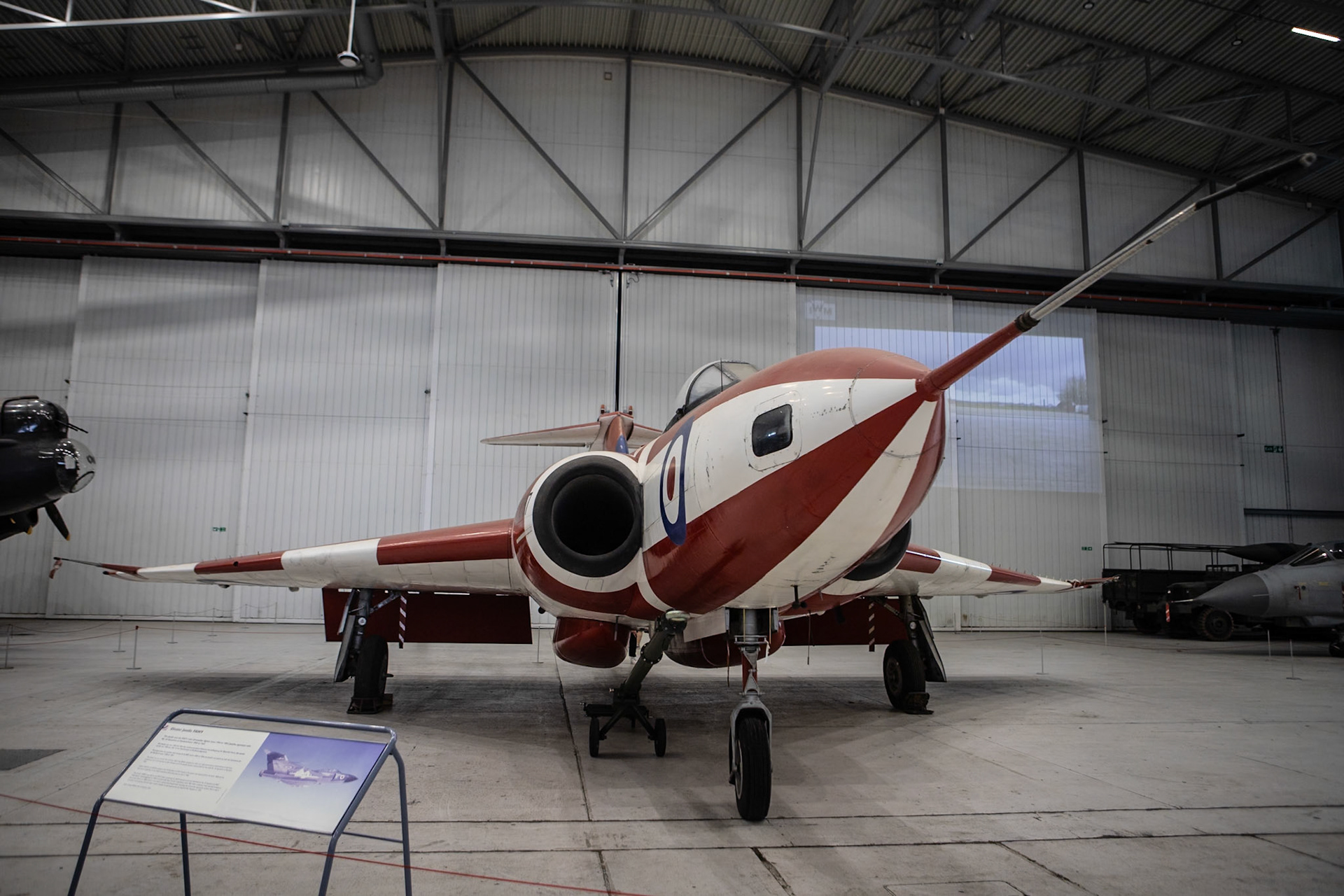 The Gloster Javelin is a twin-engined all-weather interceptor aircraft designed and produced by the Gloster Aircraft Company. It was operated by the Royal Air Force from the mid-1950s until the late 1960s and was the final aircraft design to bear the Gloster name.