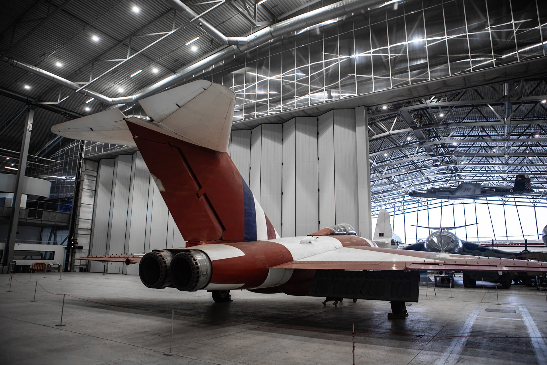 The Gloster Javelin is a twin-engined all-weather interceptor aircraft designed and produced by the Gloster Aircraft Company. It was operated by the Royal Air Force from the mid-1950s until the late 1960s and was the final aircraft design to bear the Gloster name.