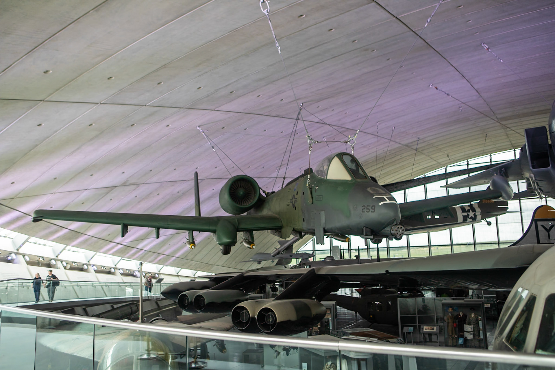 The Fairchild Republic A-10 Thunderbolt II, widely known as the "Warthog," is a legendary United States Air Force twin-turbofan attack aircraft. Designed specifically for close air support (CAS) of ground troops, it is famous for its extreme durability, the ability to loiter over battlefields, and its massive 30 mm GAU-8 Avenger Gatling gun.