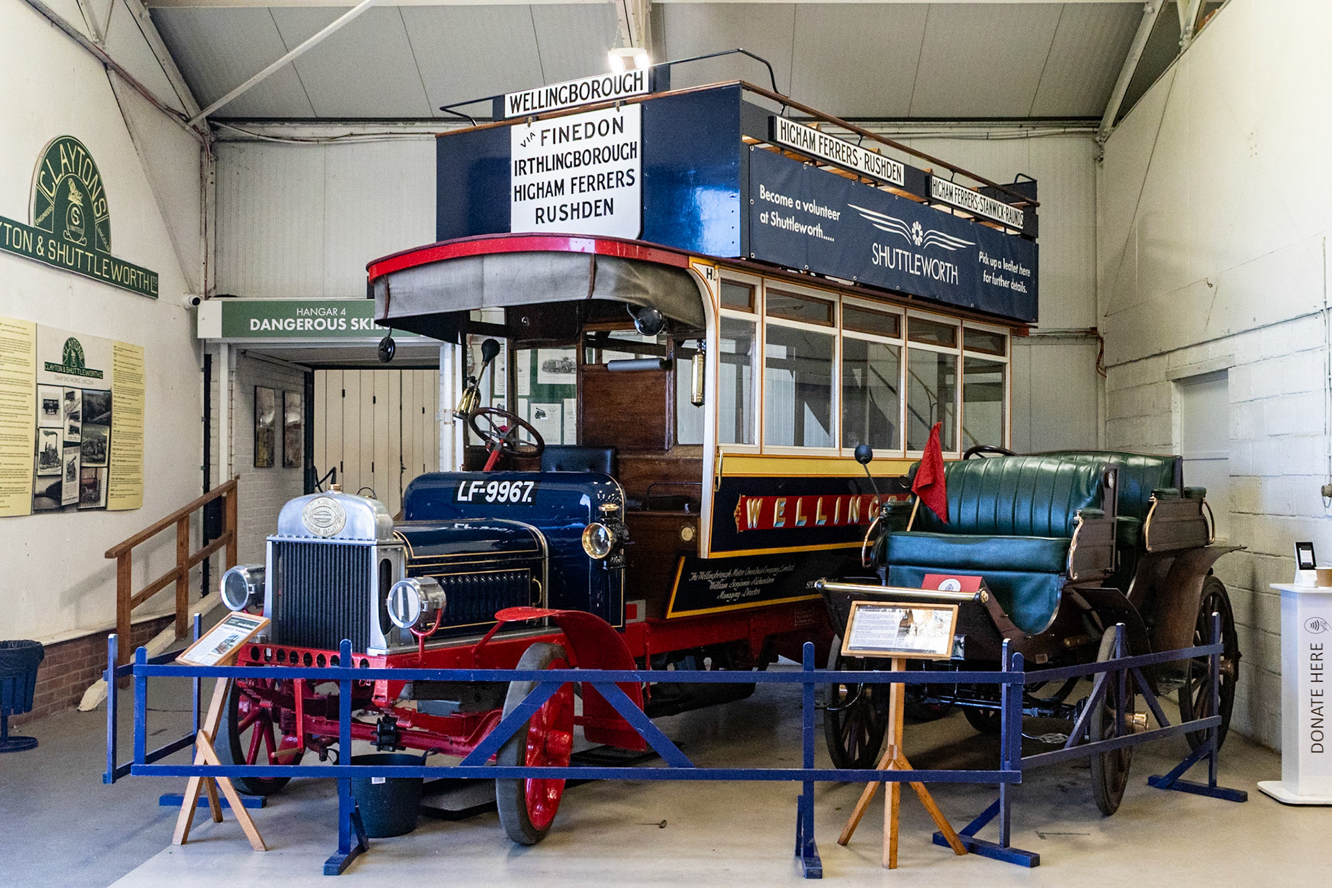 The Shuttleworth Collection is a working aviation, automotive and agricultural collection located at Old Warden Aerodrome in Bedfordshire, England