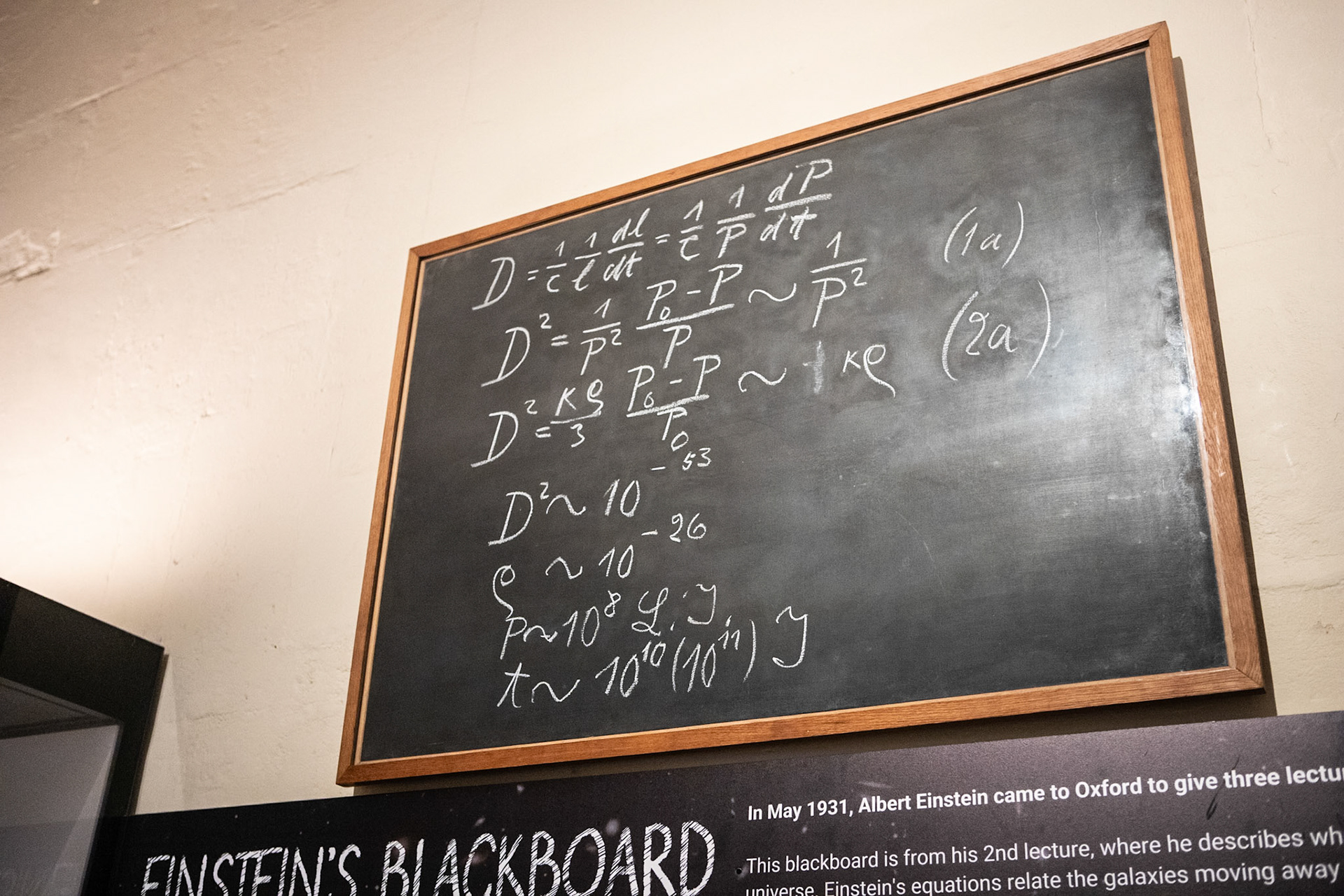 EInstein's Blackboard