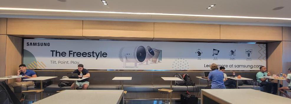 Samsung 'The Freestyle' Takeover at Billy Bishop Airport
