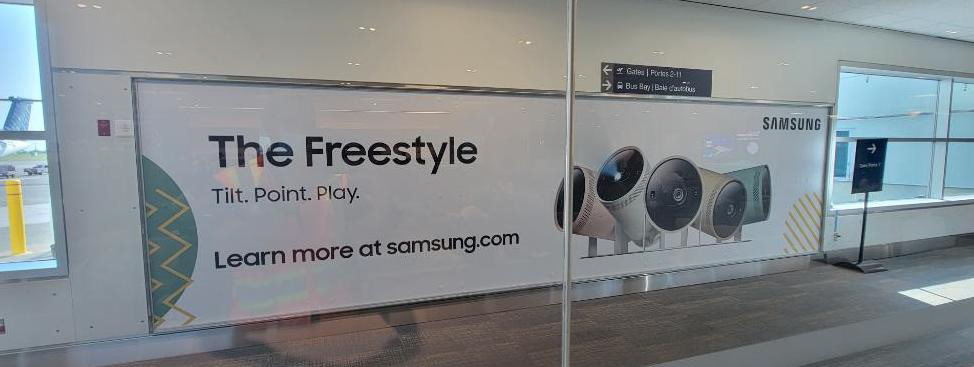 Samsung 'The Freestyle' Takeover at Billy Bishop Airport