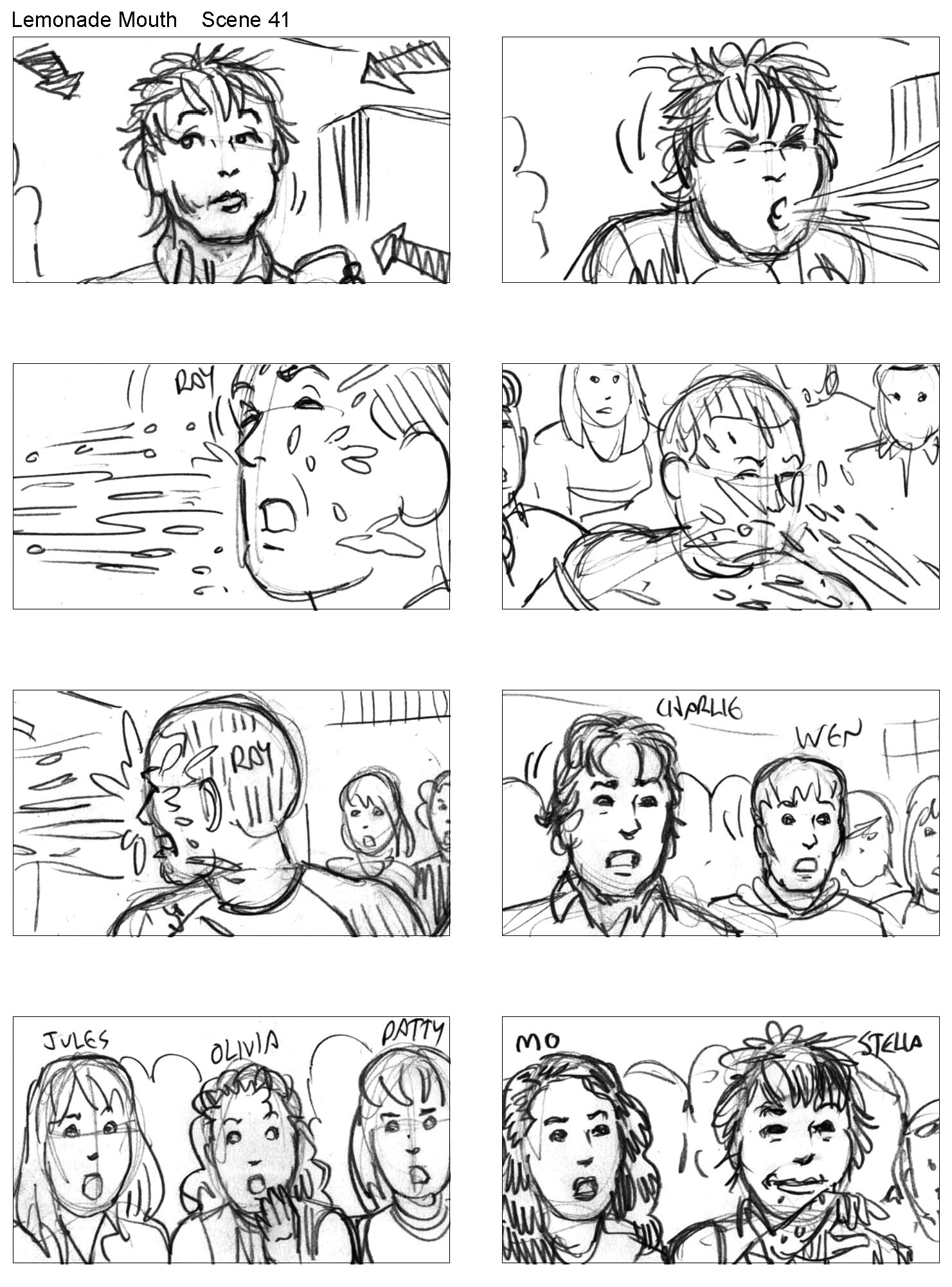 Ted (Slampyak) Kinyak - Film & TV Storyboards