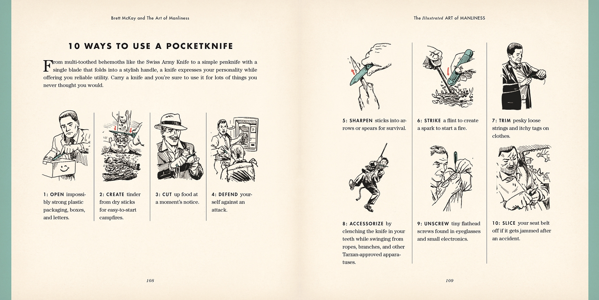 Ted (Slampyak) Kinyak The Illustrated Art of Manliness