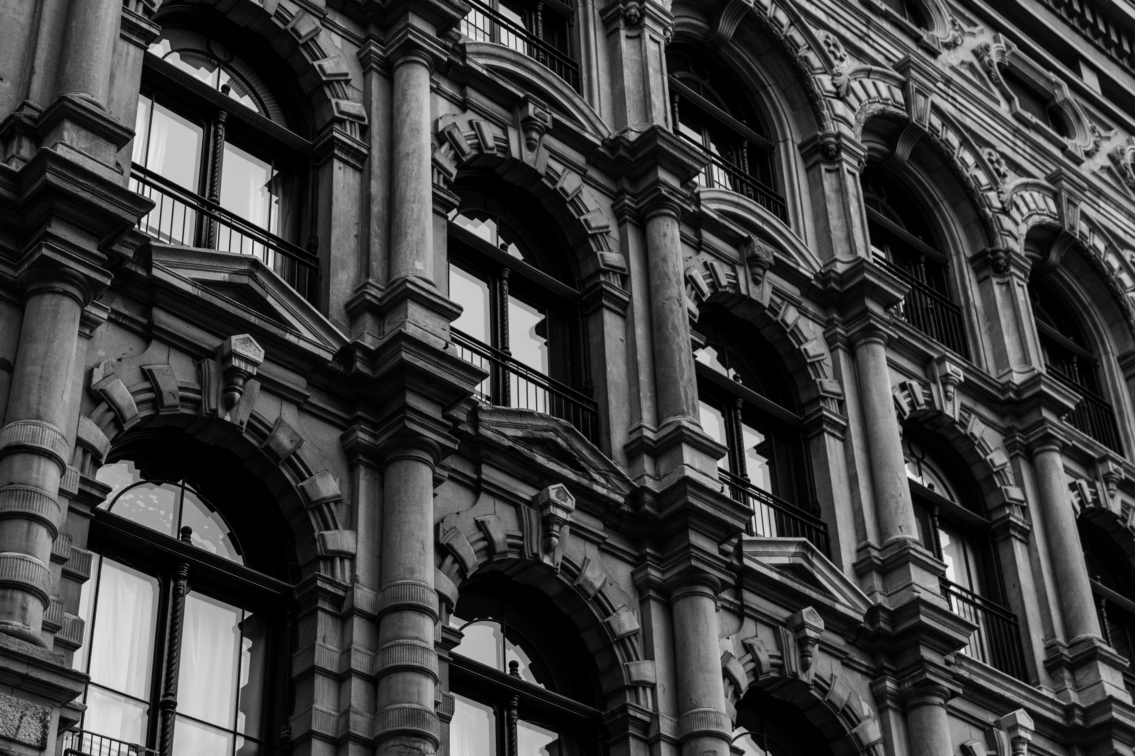 Old Montreal Windows - Montreal Quebec