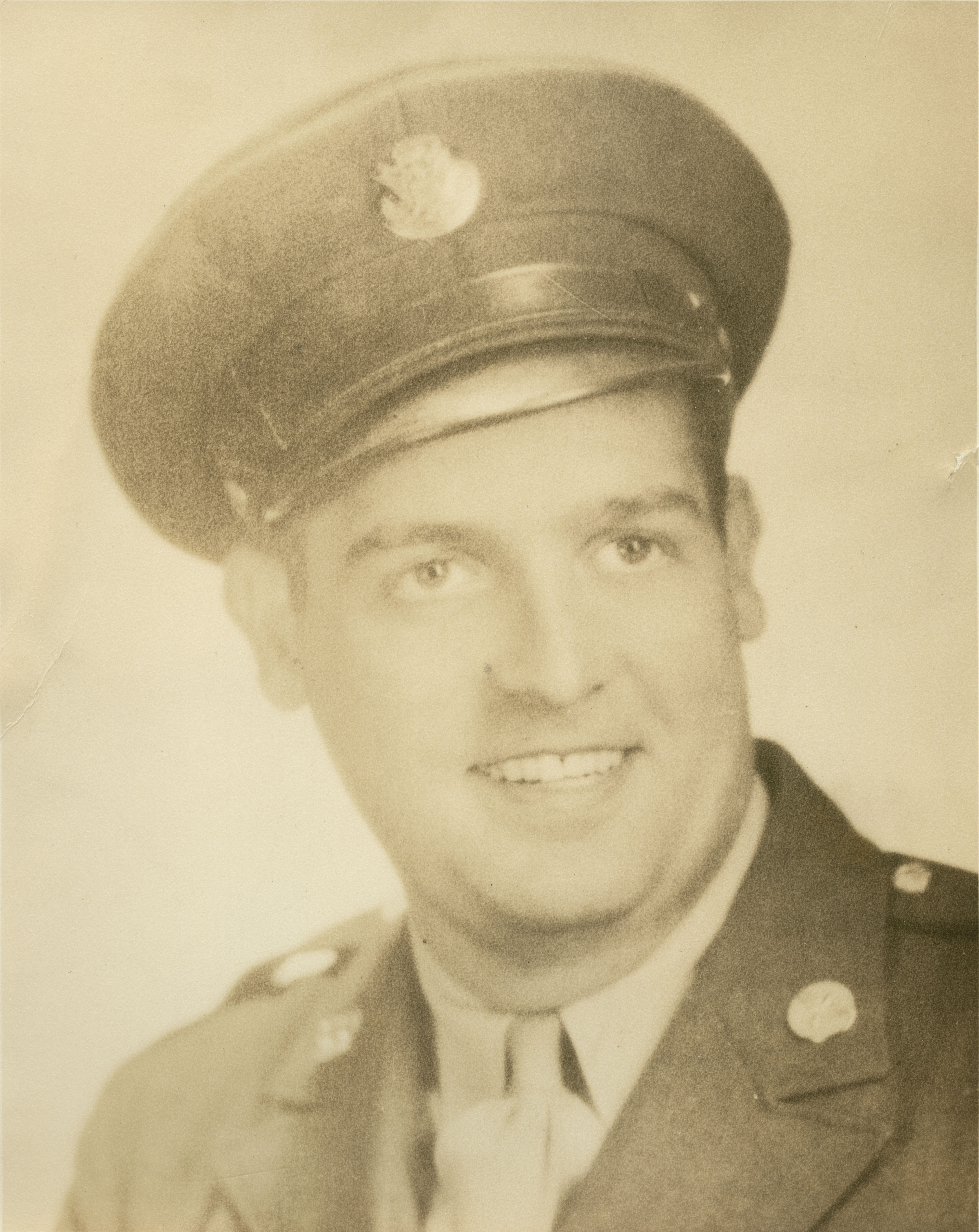 Man in Uniform c. 1950 (Before)