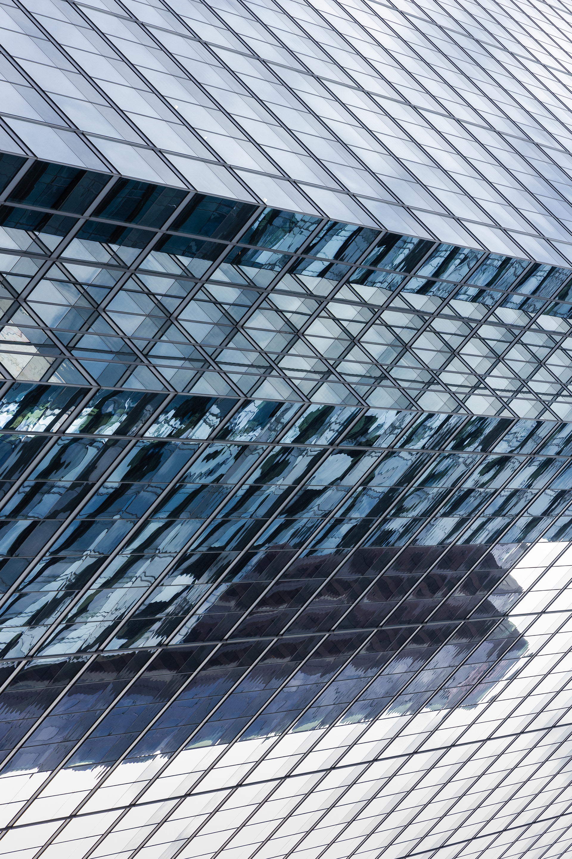 City Reflections (Toronto) - 2016 Buildings in dual reflection. - Toronto, Ontario.