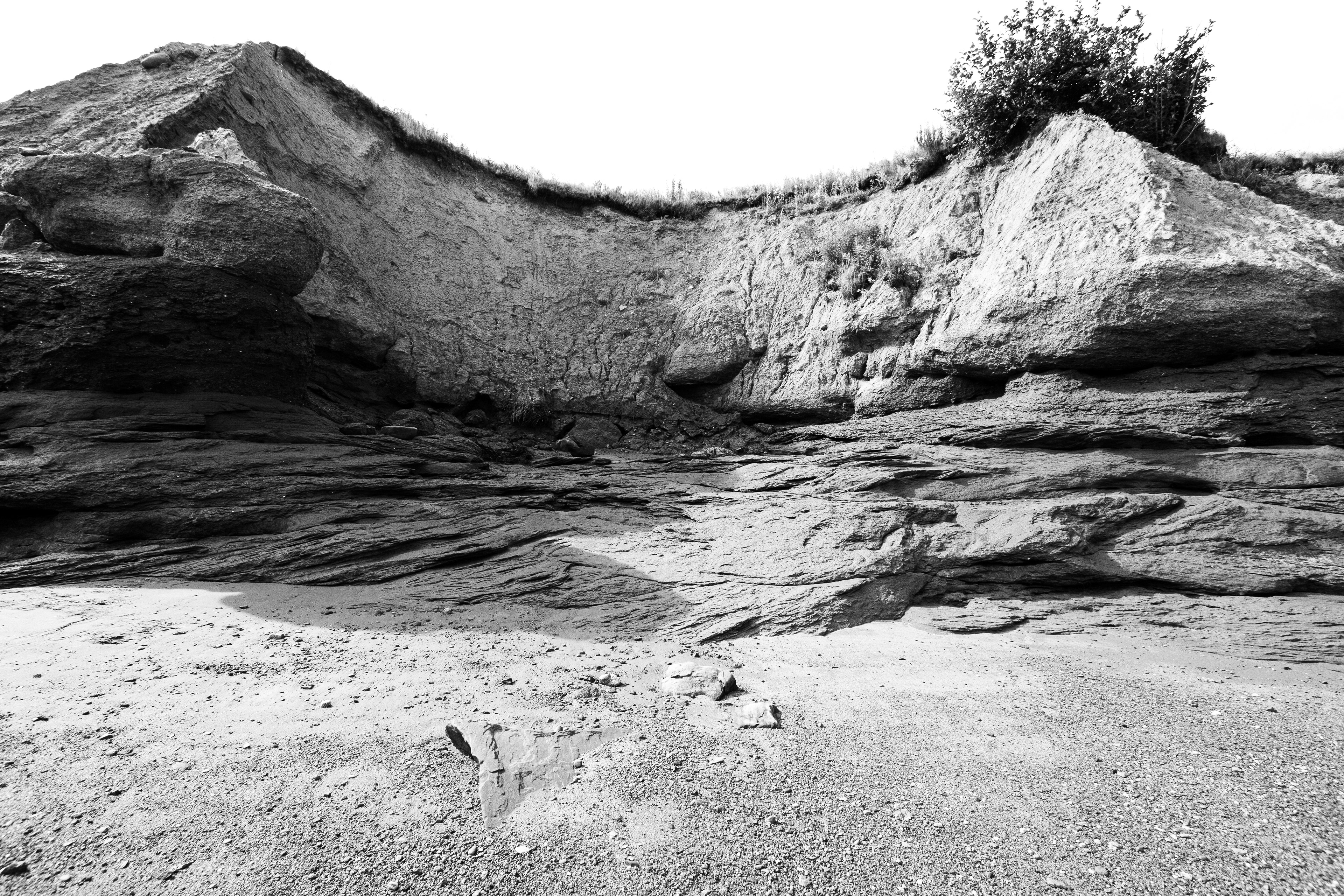 Bay of Fundy at low tide no.3 Spaces so big, they could swallow you up.