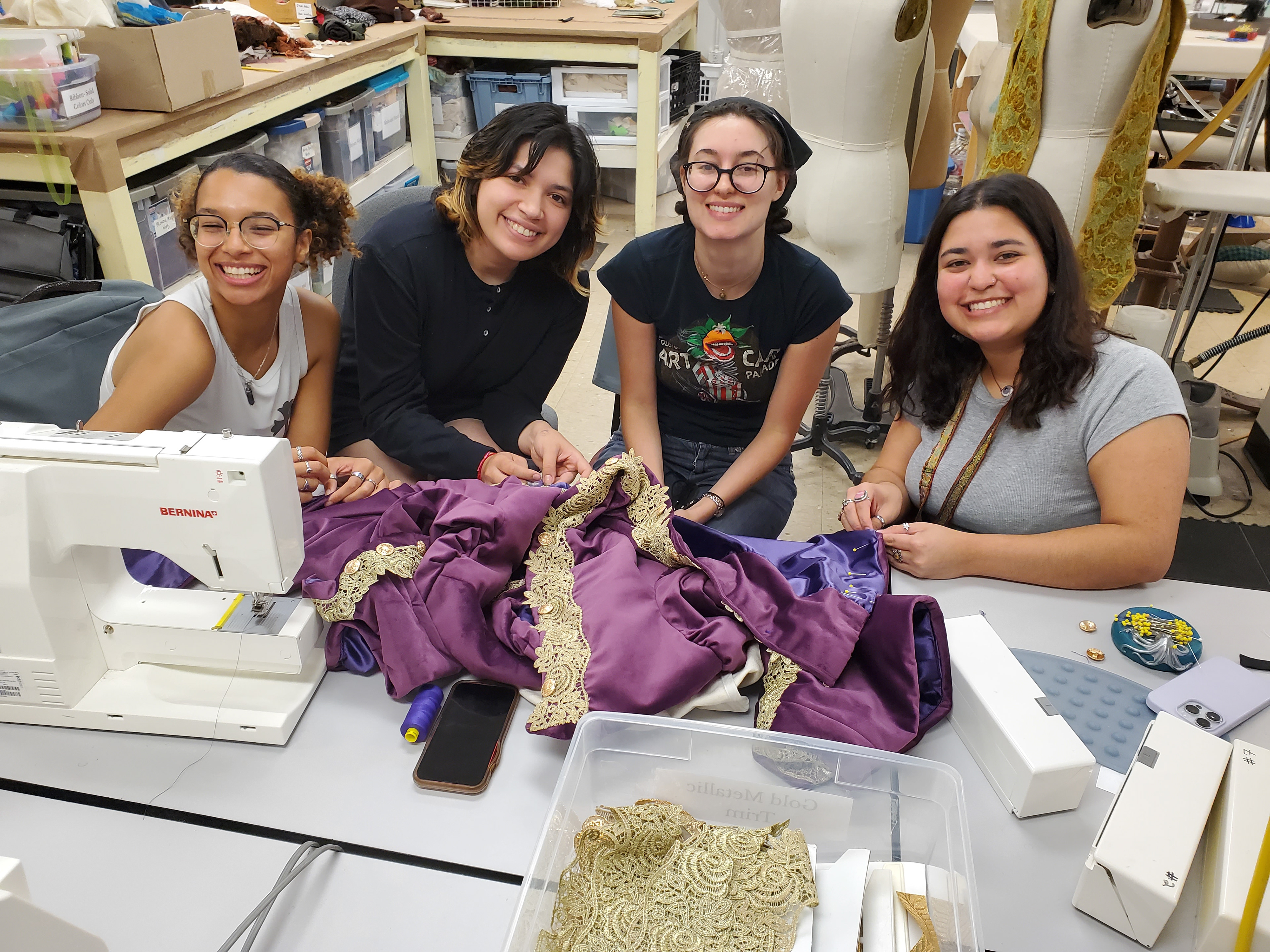 Our awesome HSF First Hands and Stitchers