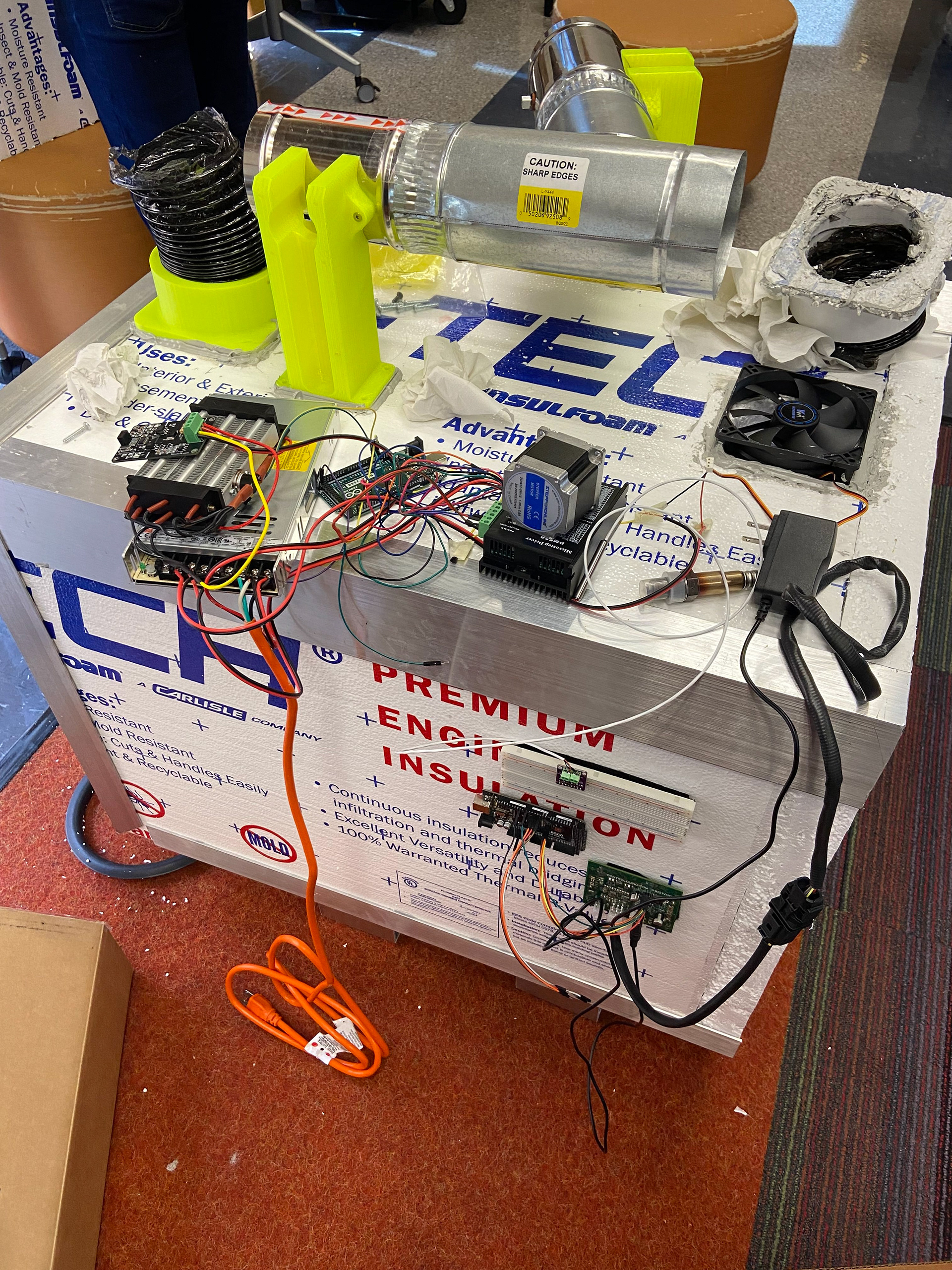 Overview of all electrical components