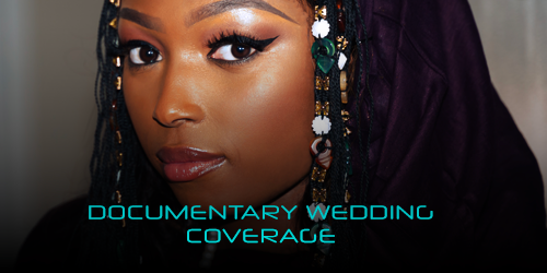 Documentary Wedding Photography and Video Coverage, Navigation card, theblackgazelle, Traditional Wedding Bride