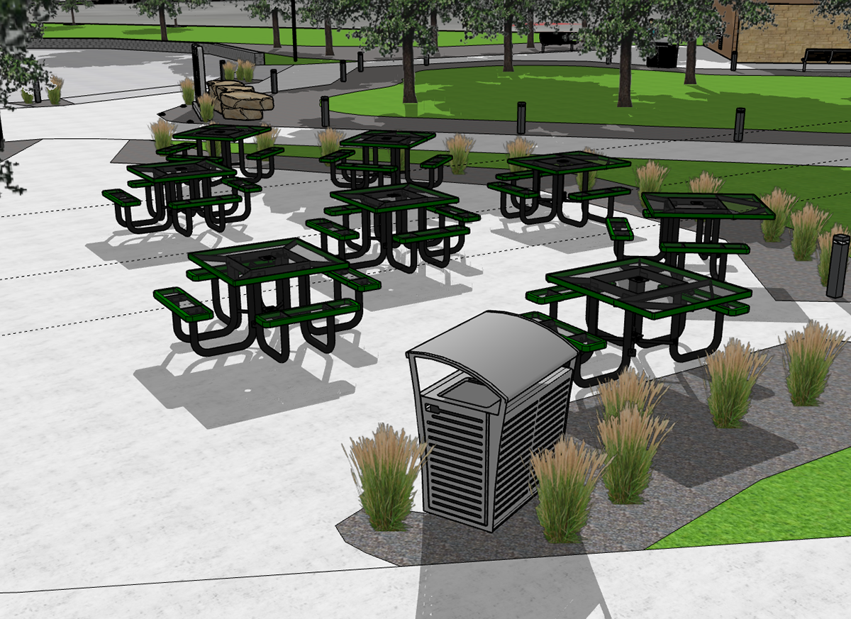 Dubuque Park Concept. © 2023 WH Intellectual Properties, LLC. All rights reserved.