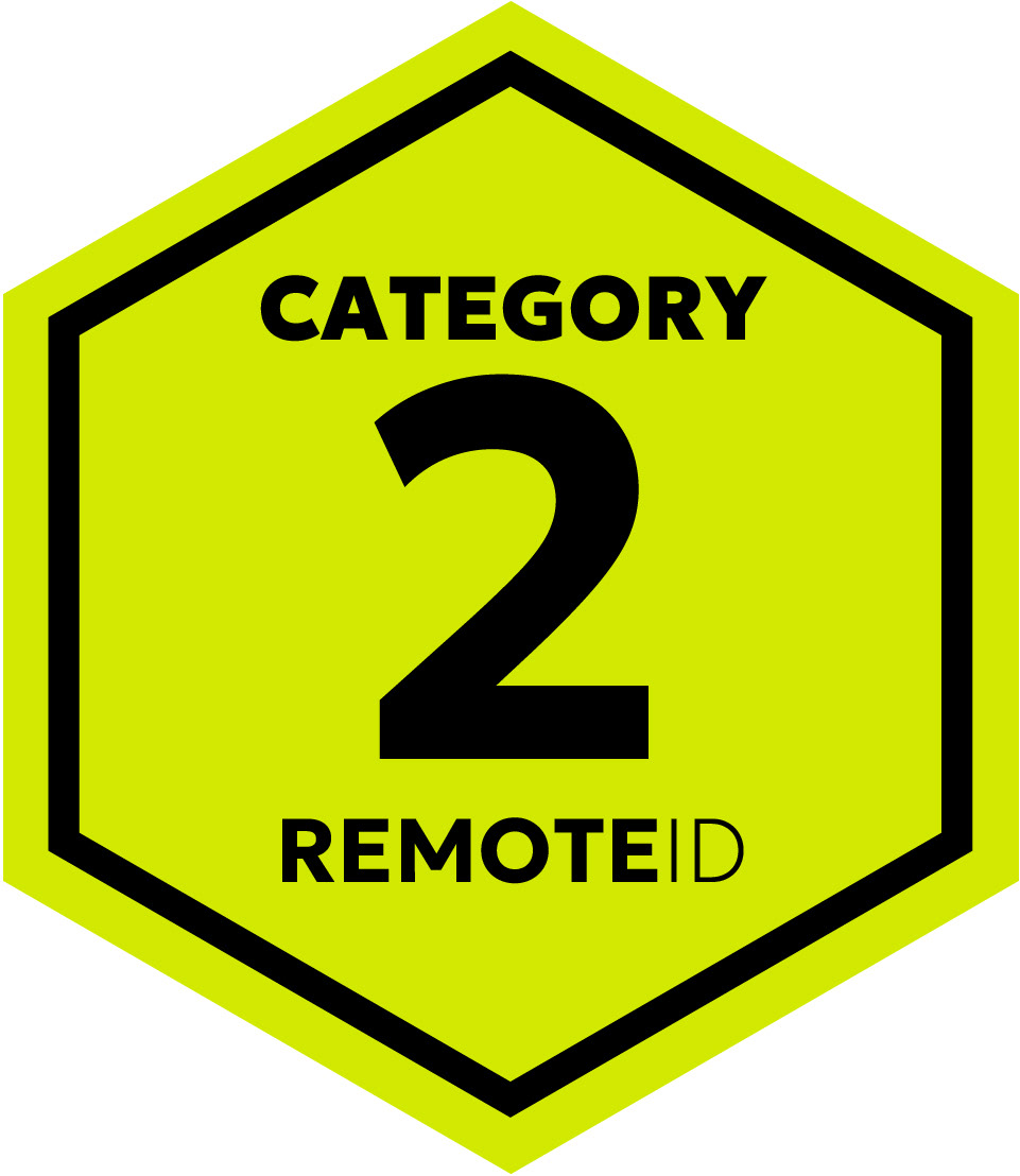 Remote Identification Category 2 Label