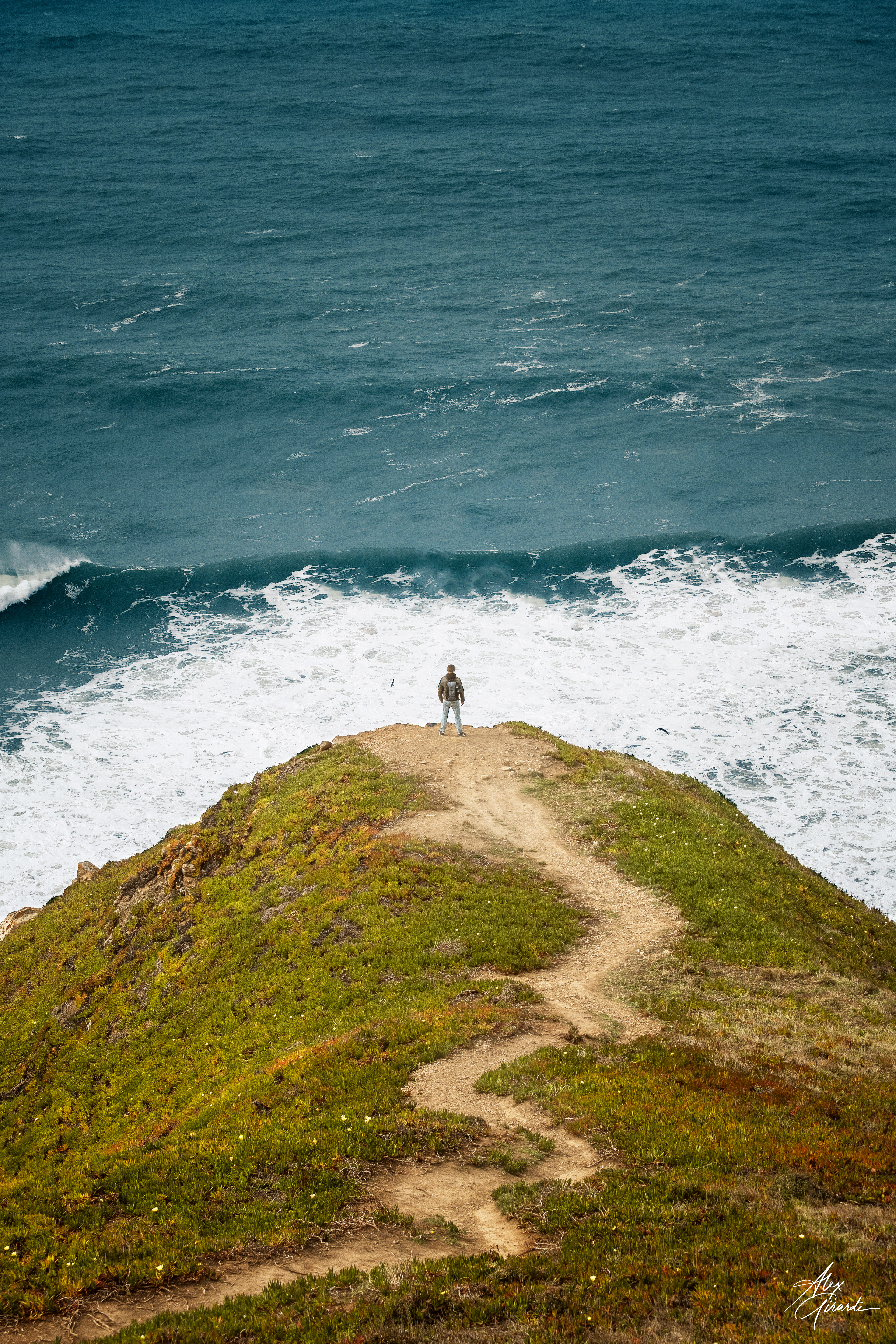 Staring at the ocean, Cabo da Roca - Portugal
