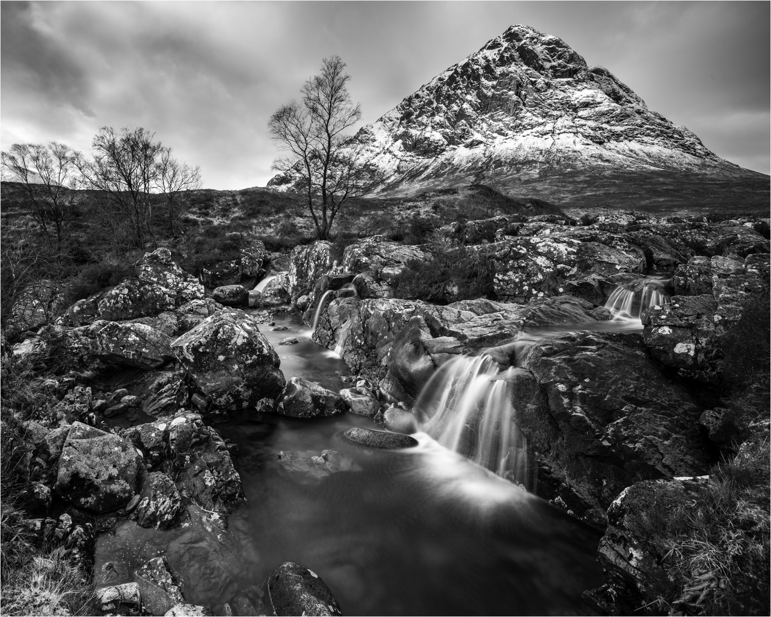 River Coupall waterfalls