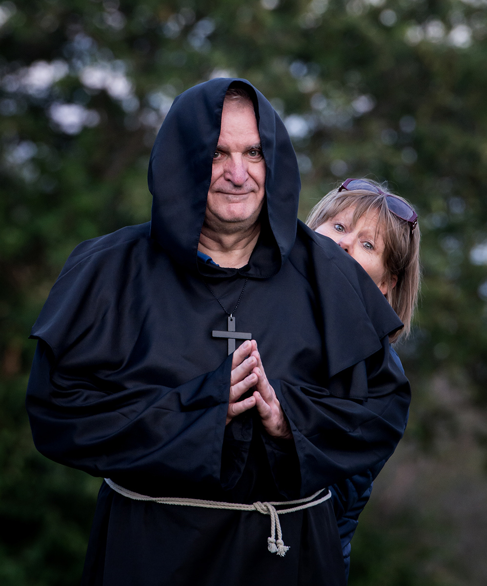 I'm Adjusting His Cassock 