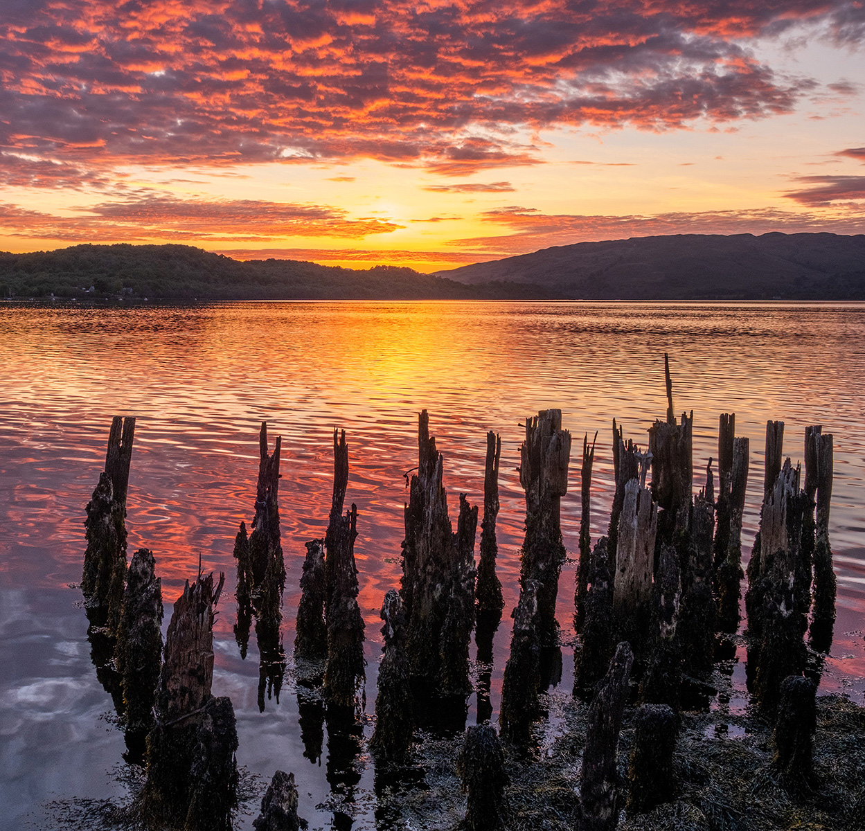Sunset over Loch Etive