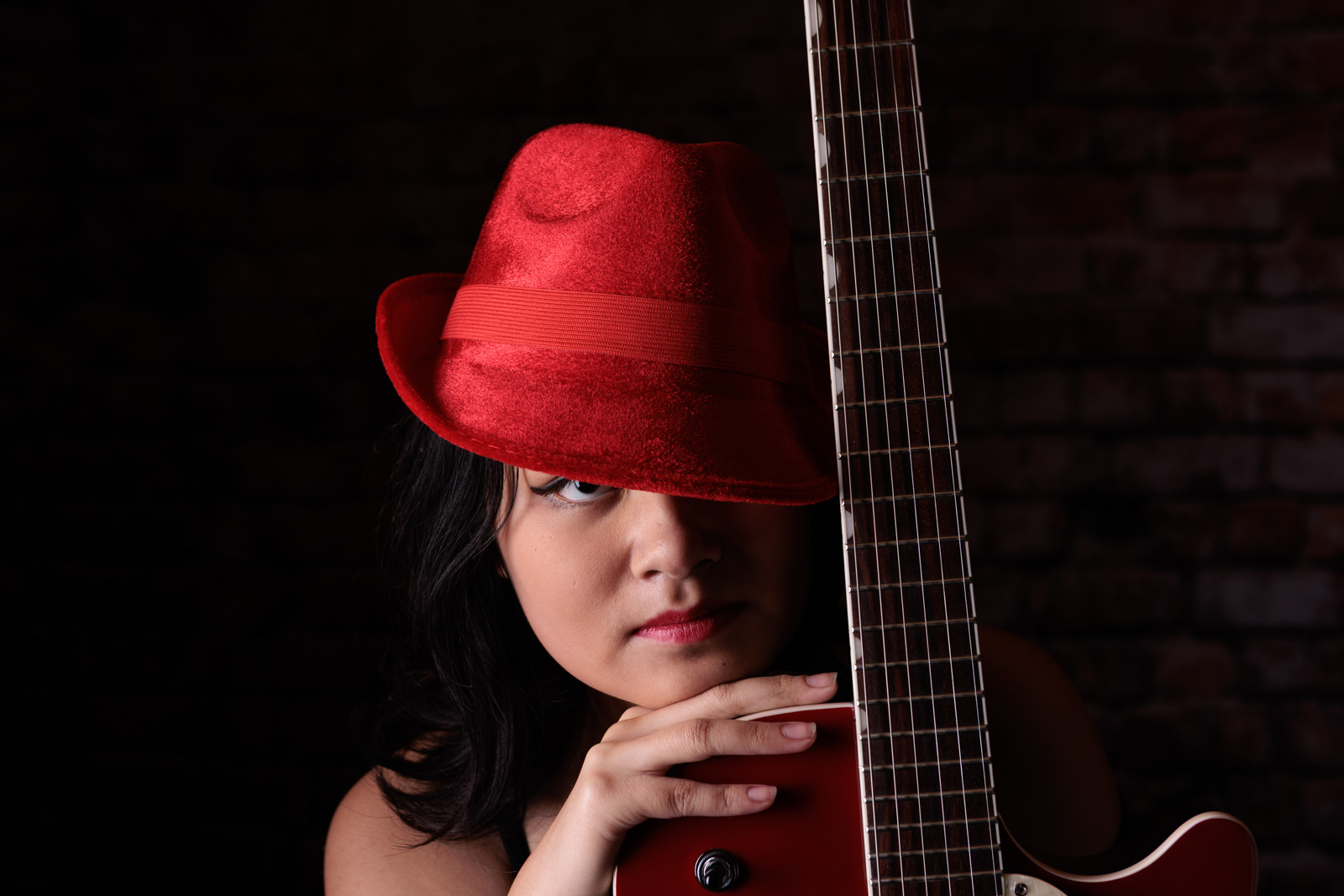 Girl with the Red Guitar