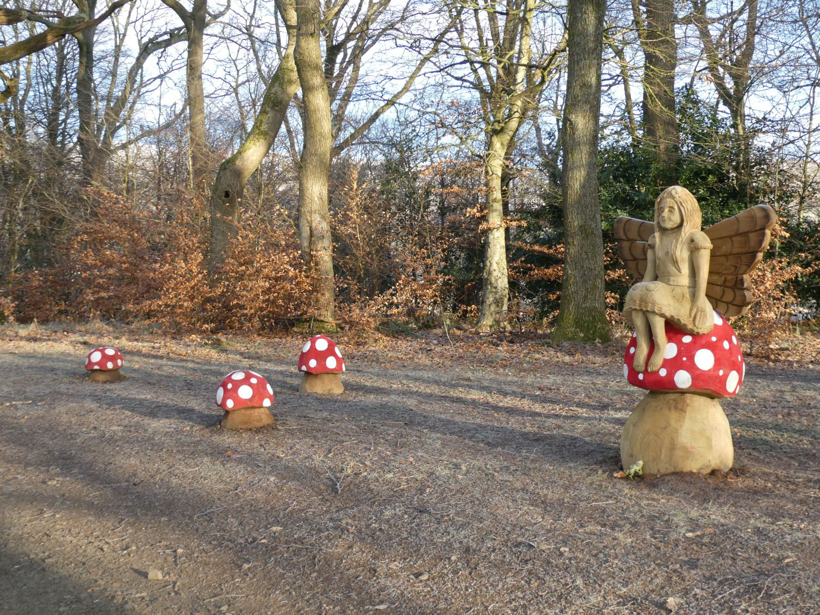 Woodland sculptures