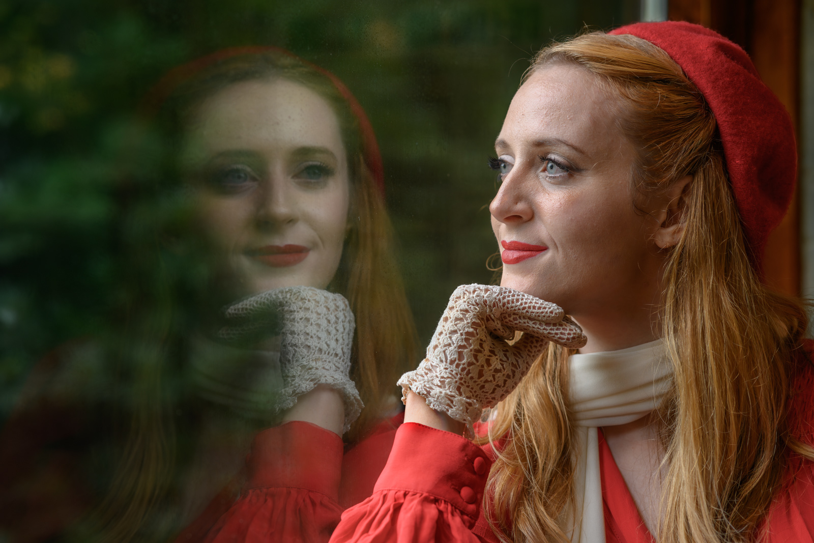 Gazing out of the Window