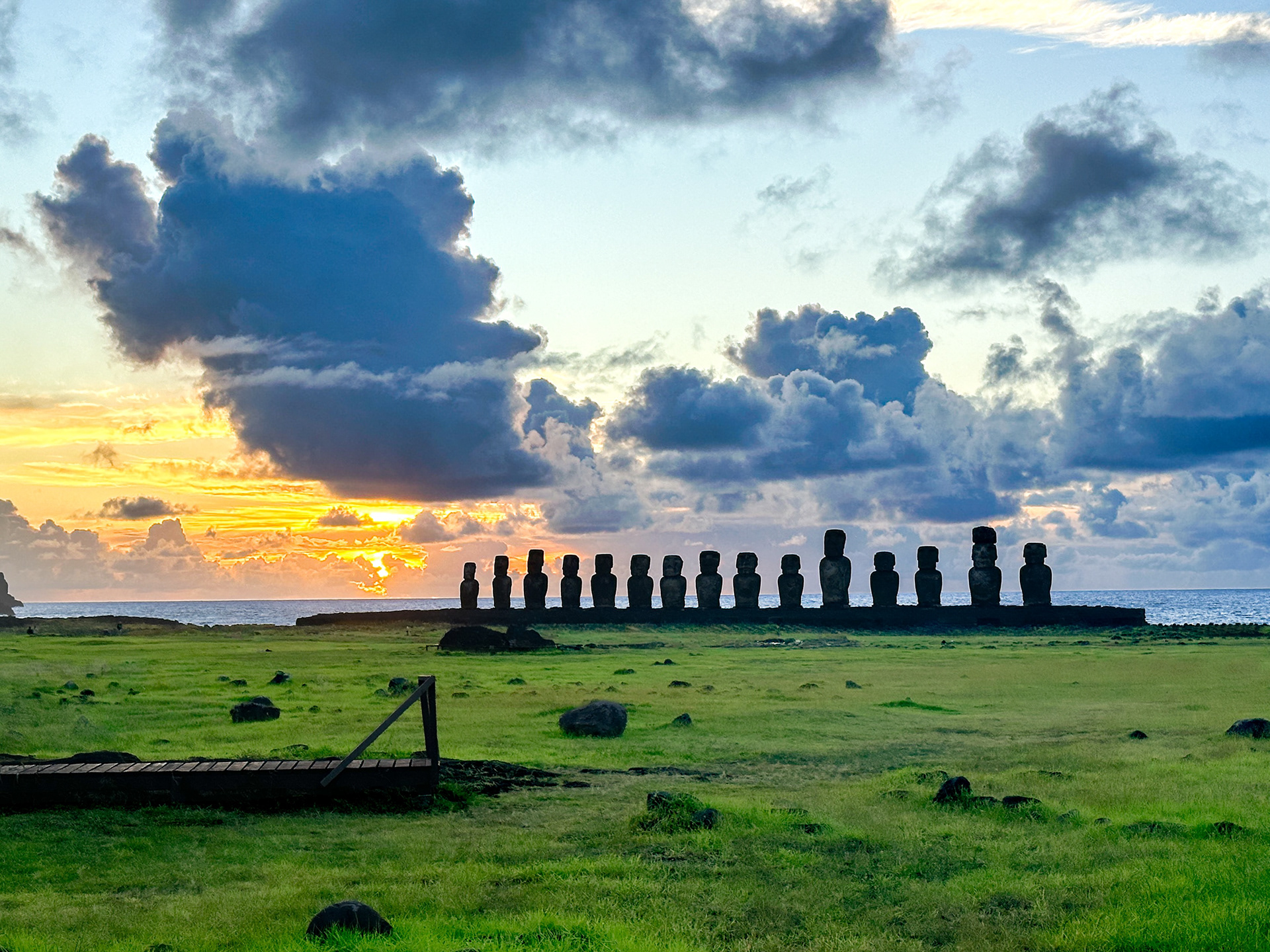Ahu Tongariki, Rapa Nui