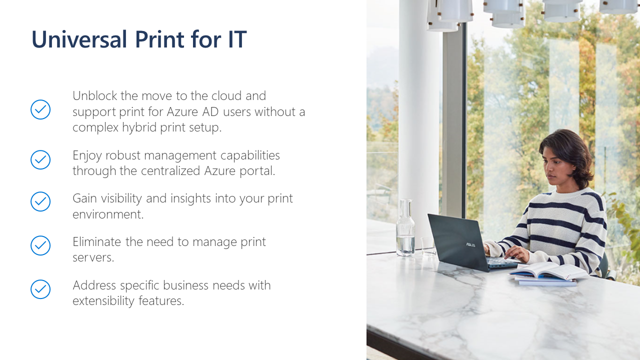 Education technology guidance microsoft universal print