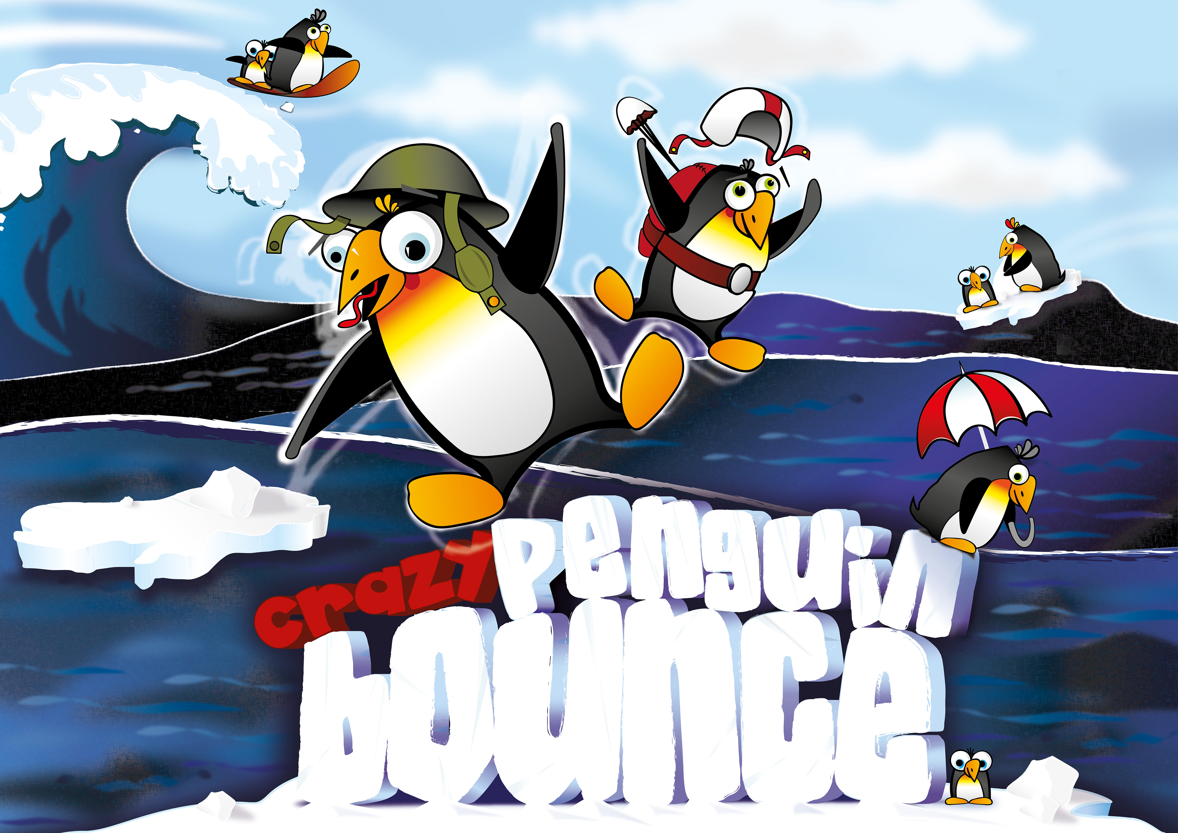 Stephen Ludford Design - Crazy Penguin Bounce