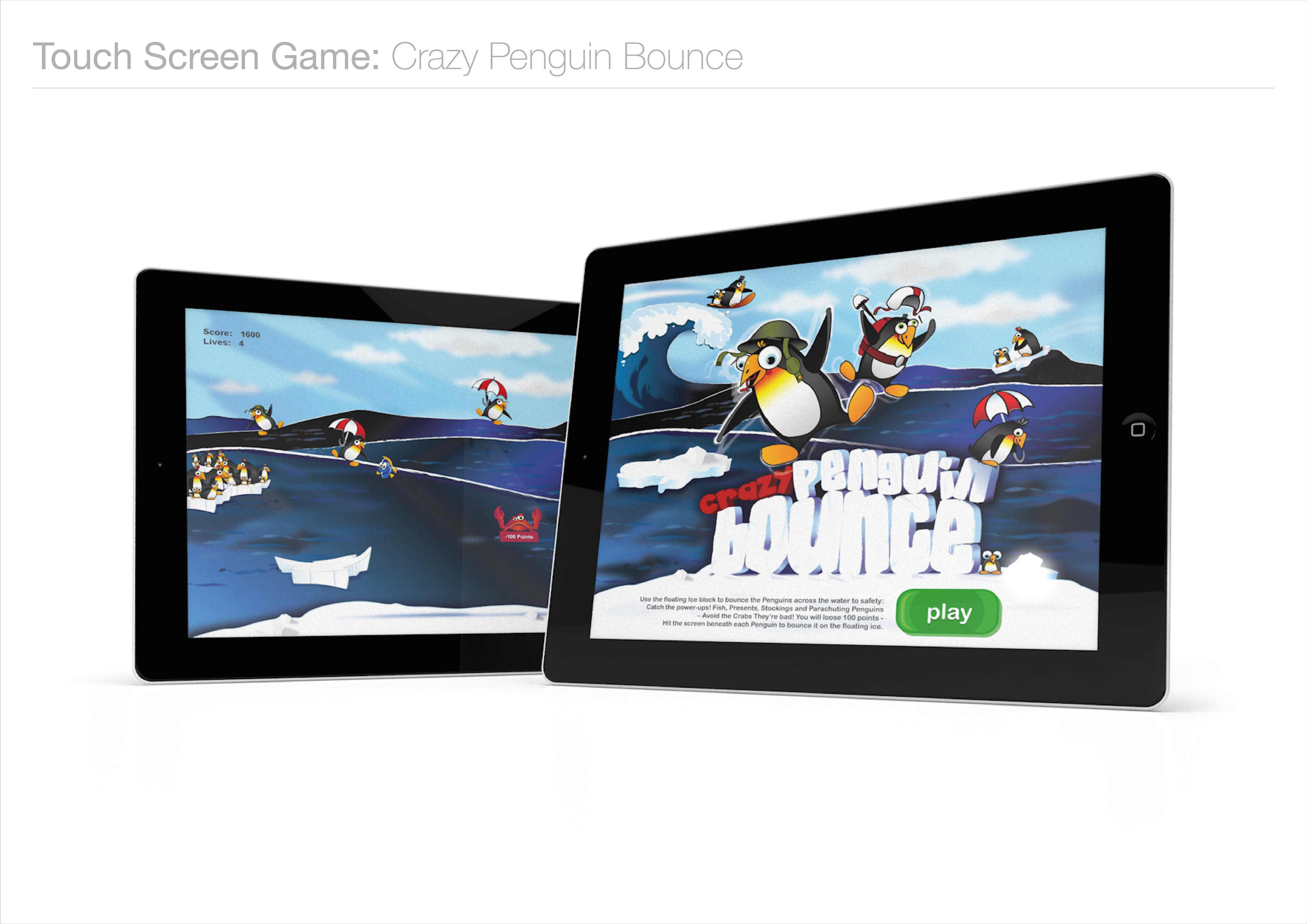 Stephen Ludford Design - Crazy Penguin Bounce