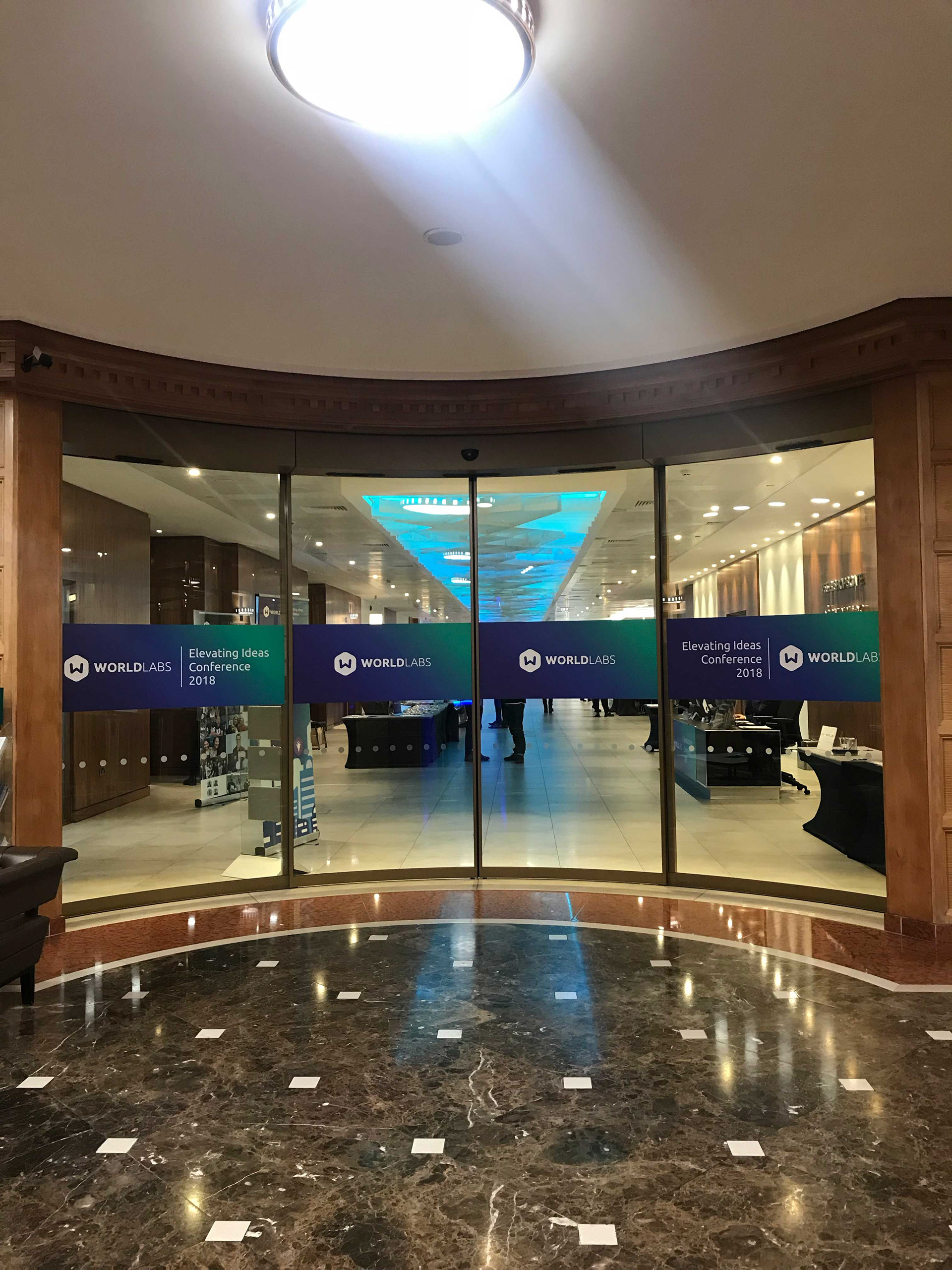Event entrance