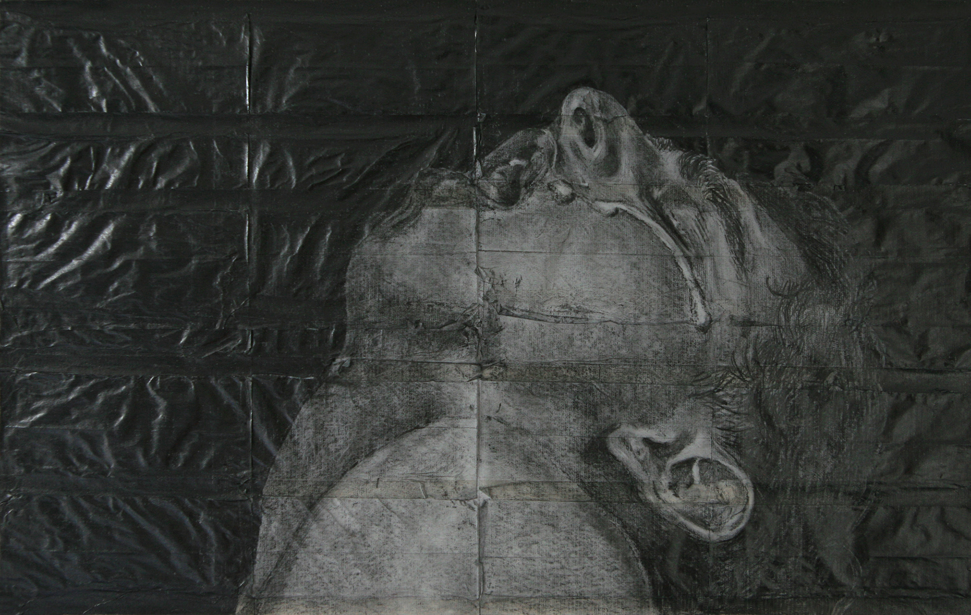 I can’t believe it’s not butter! | 2020 | Pencil on fag (cigarette) papers | 29.7cm x 21cm