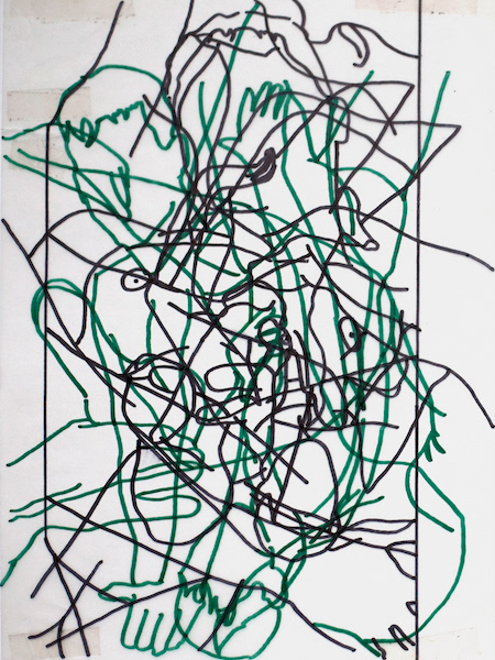 Disclose & Conceal #1   |   2002   |   Ink on tracing paper   |   21cm x 29.7cm