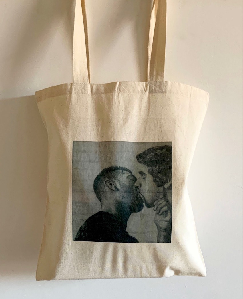 Limited Edition of 30 | Printed on one side | 38cm x 42cm Handles: 32.5cm Capacity: 15 litres   100% natural cotton canvas | Built strong for daily use | Can be washed at a low temperature
