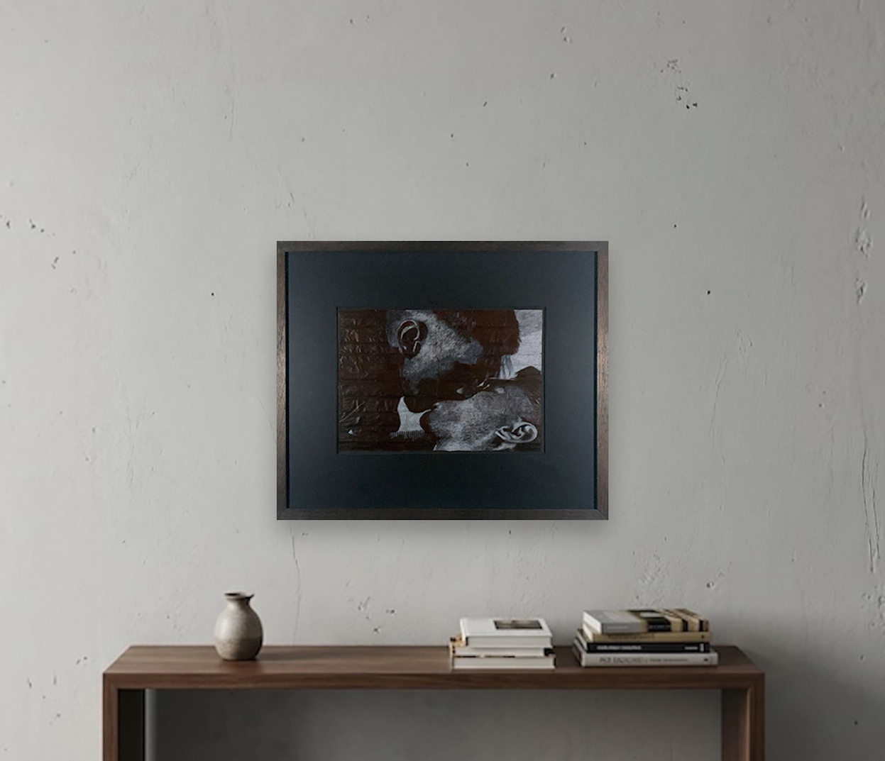 In-situ framed display