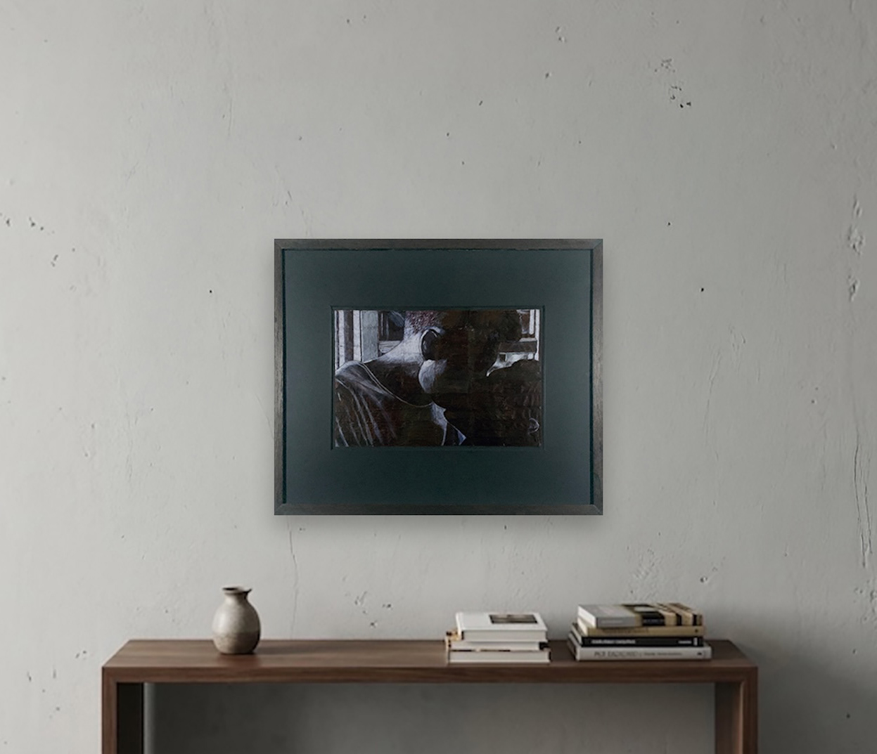 In-situ framed display