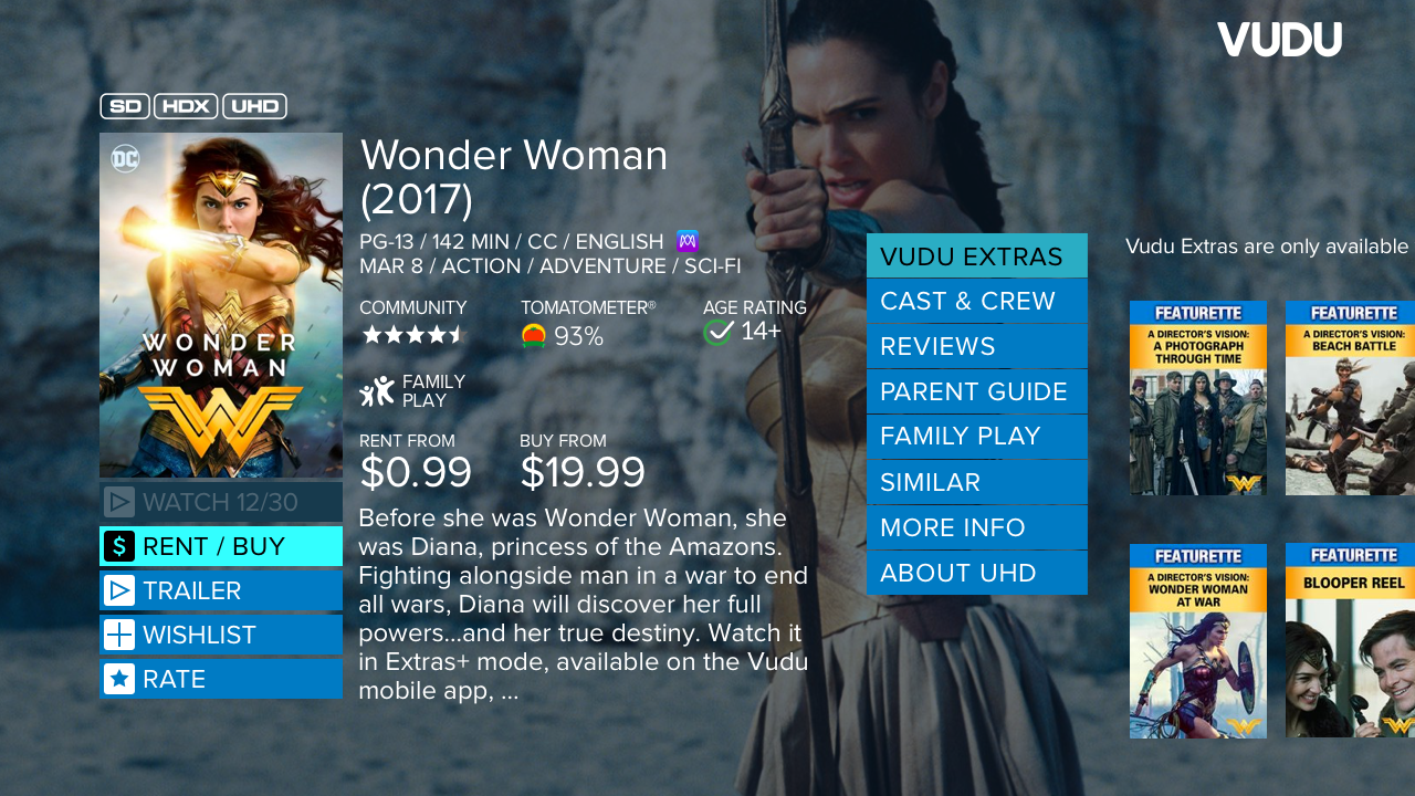 Vudu's LUA Interface