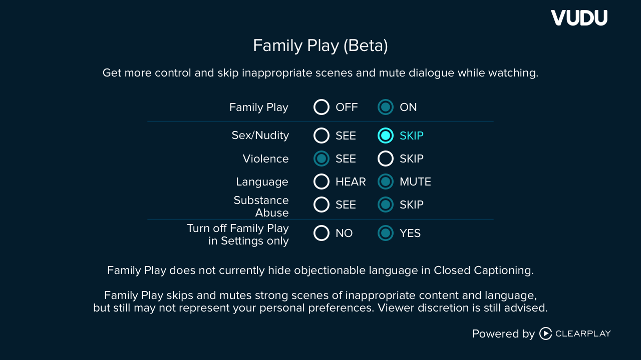 Vudu's LUA Interface