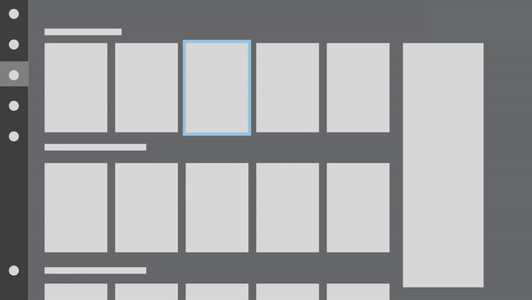 Single Side Navigation