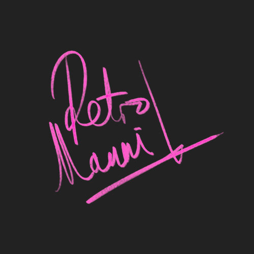 Retro Manni signature