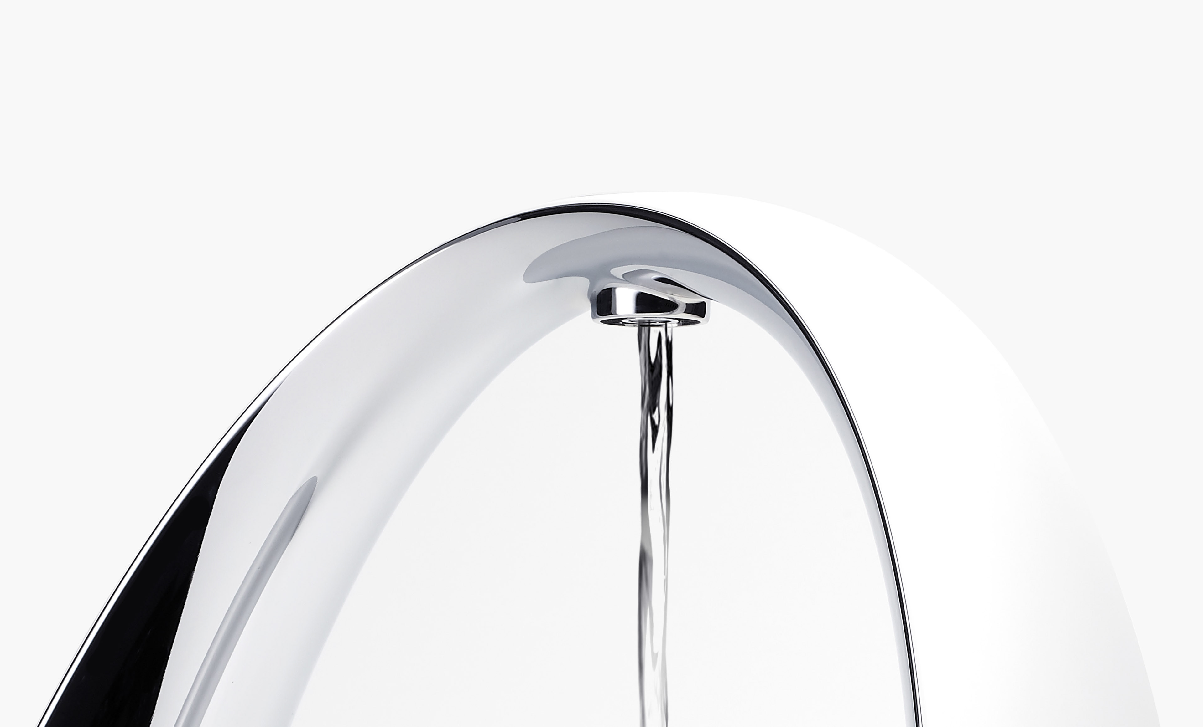 ARC, the electric faucet designed by designer Kim Seungwoo of Industrial design studio VLND.